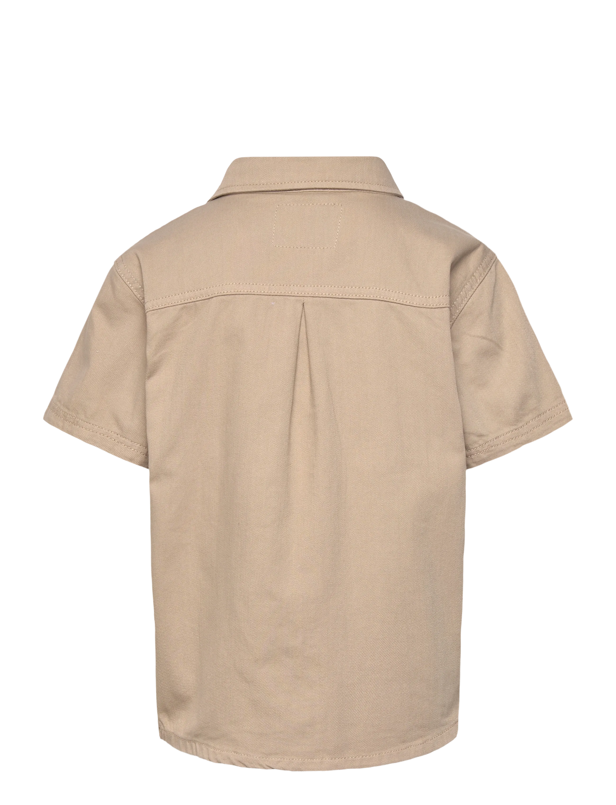 Copenhagen Colors - TWILL SAFARI SHIRT SS - short-sleeved shirts - beige - 2