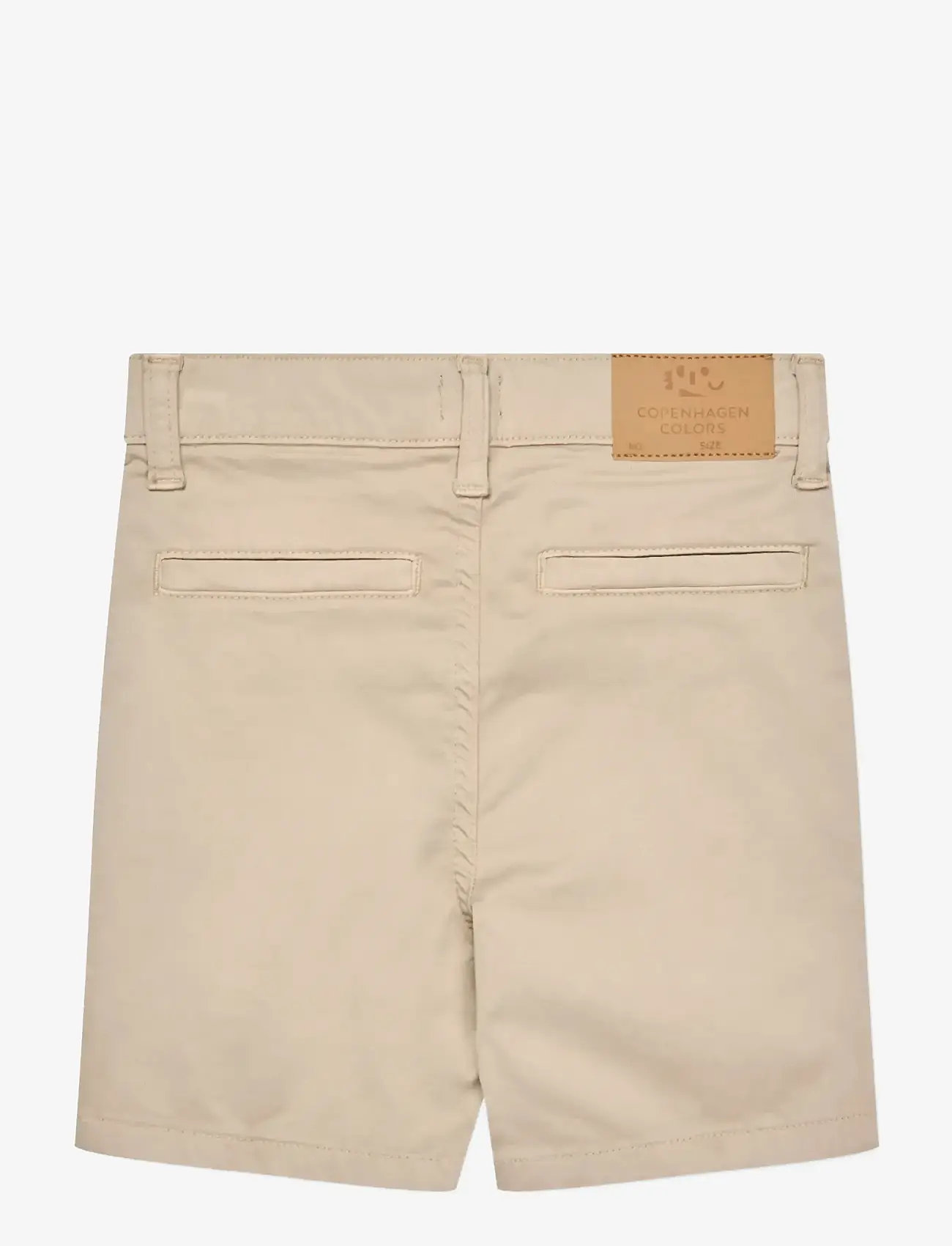 Copenhagen Colors - TWILL SHORTS W. CUFF - chino shorts - beige - 2
