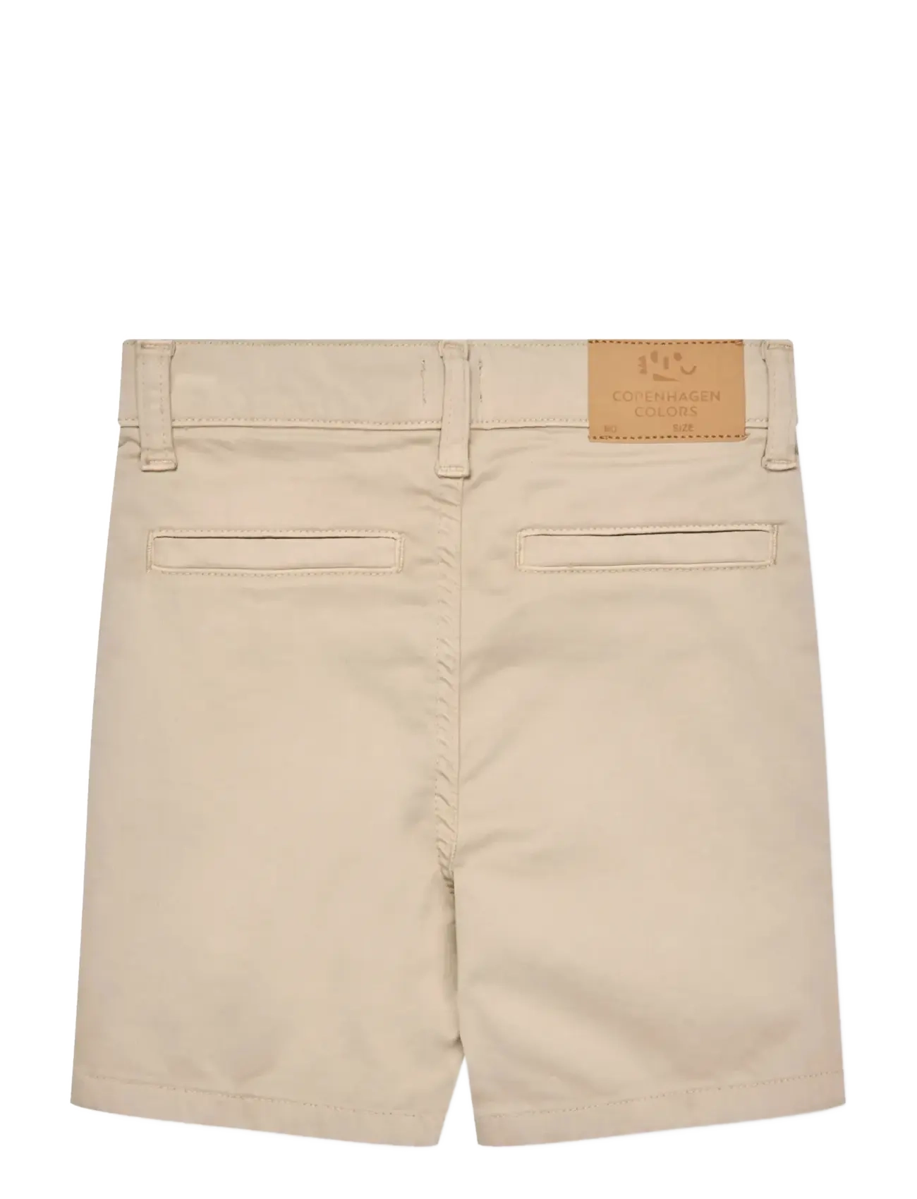 Copenhagen Colors - TWILL SHORTS W. CUFF - chino shorts - beige - 2