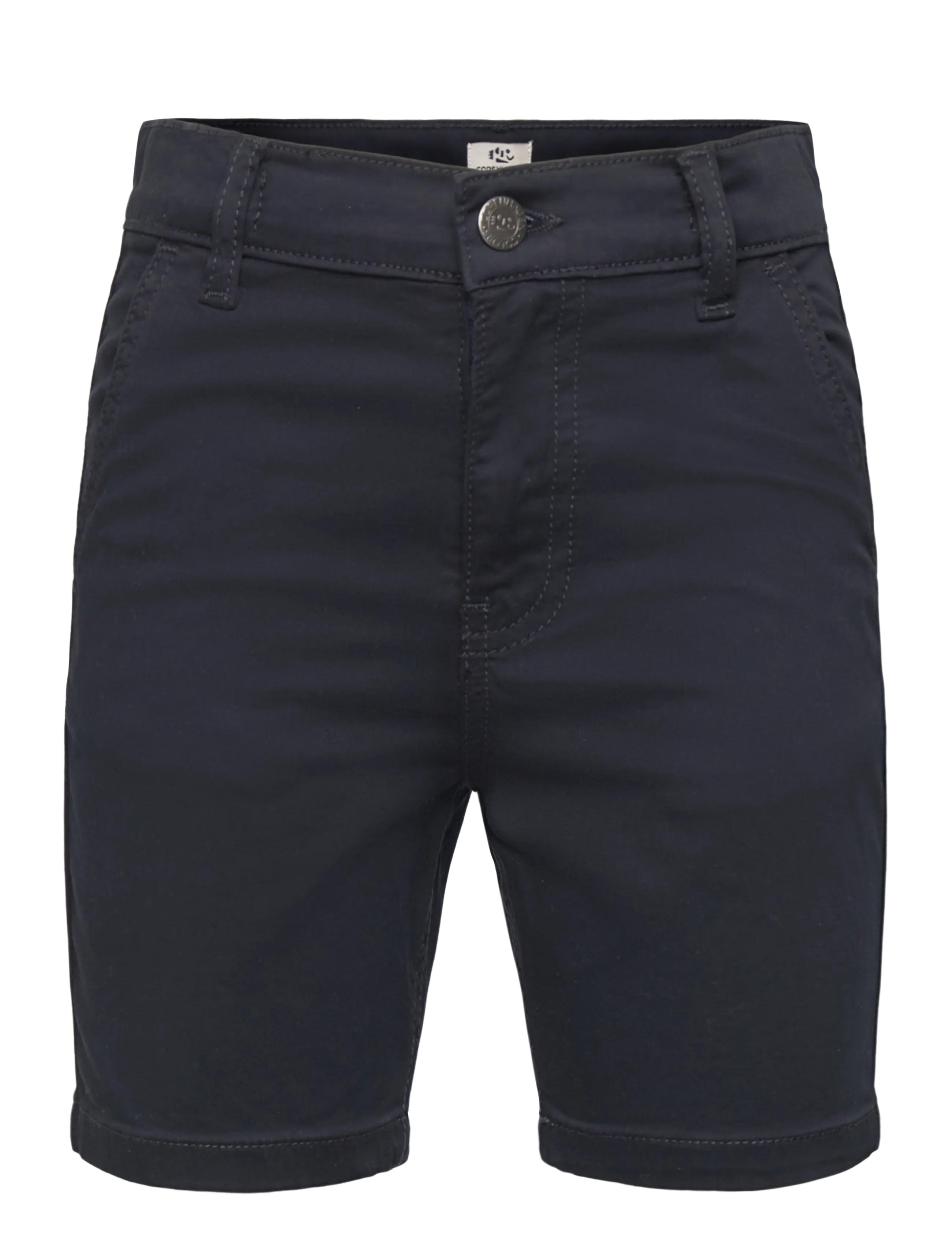 Copenhagen Colors TWILL SHORTS W. CUFF - Chino stila šorti - NAVY / navy