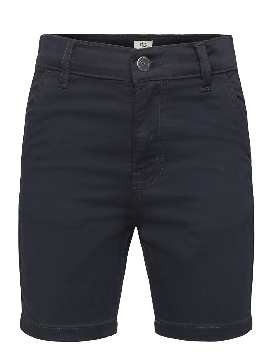 Copenhagen Colors - TWILL SHORTS W. CUFF - chino-shorts - navy - 1