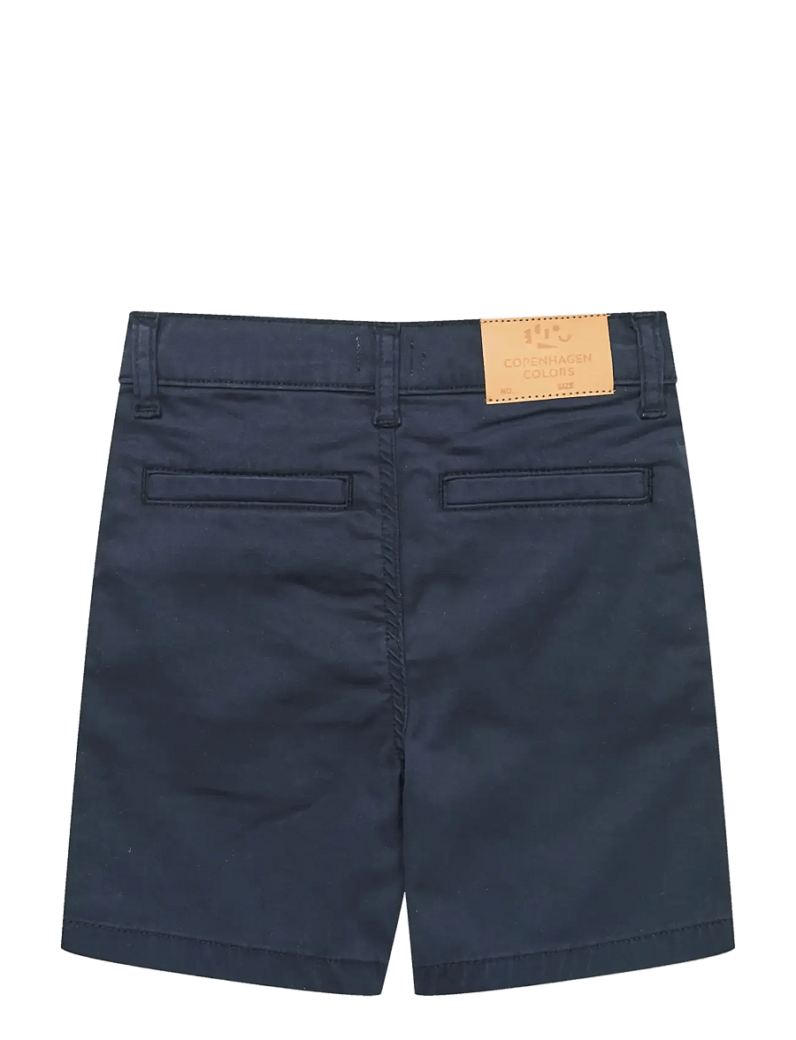 Copenhagen Colors - TWILL SHORTS W. CUFF - chino-shorts - navy - 2