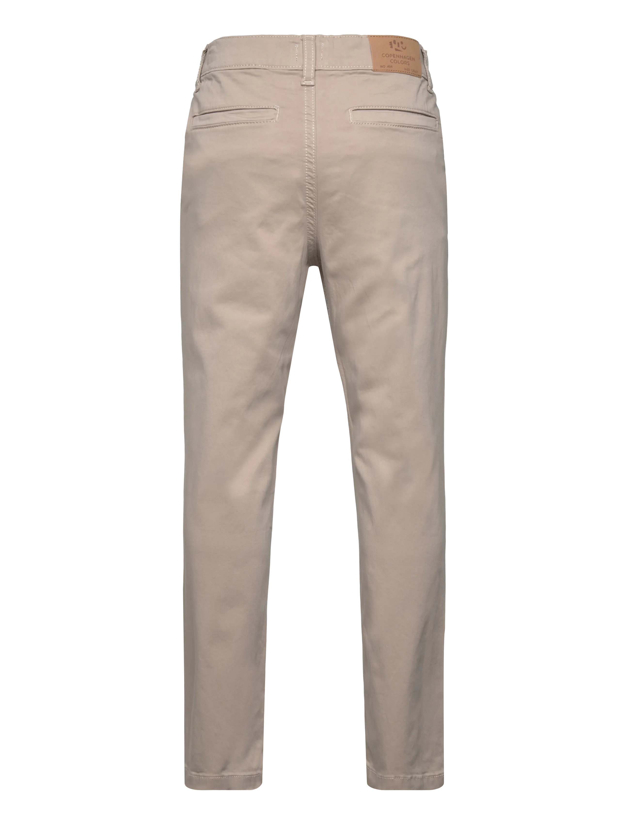 Copenhagen Colors - SILKY TWILL CHINOS SLIM - WITH STRETCH - chinos - beige - 1