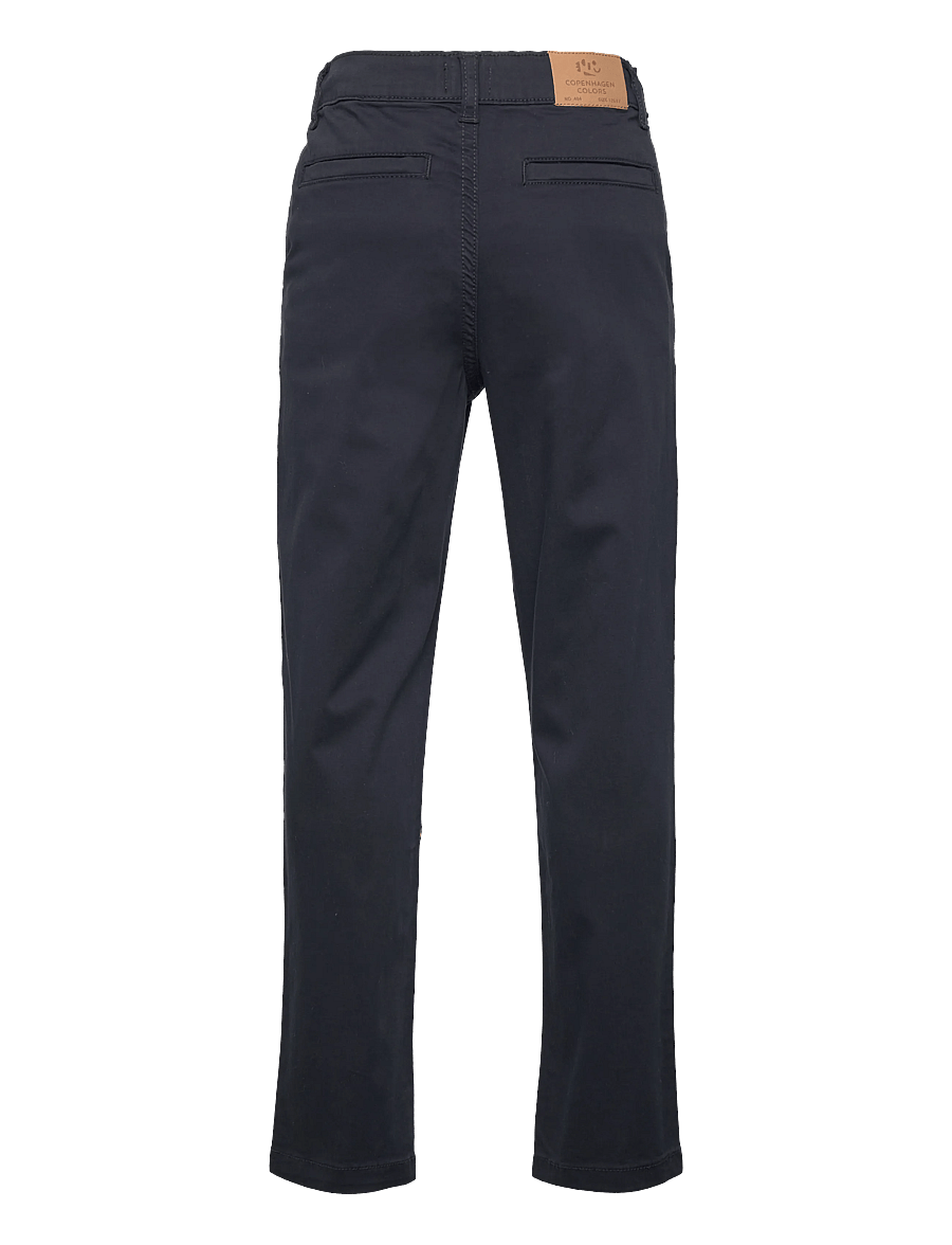 Copenhagen Colors - SILKY TWILL CHINOS SLIM - WITH STRETCH - chino-püksid - navy - 1