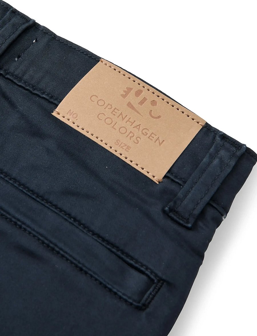 Copenhagen Colors - SILKY TWILL CHINOS SLIM - WITH STRETCH - chino-püksid - navy - 2