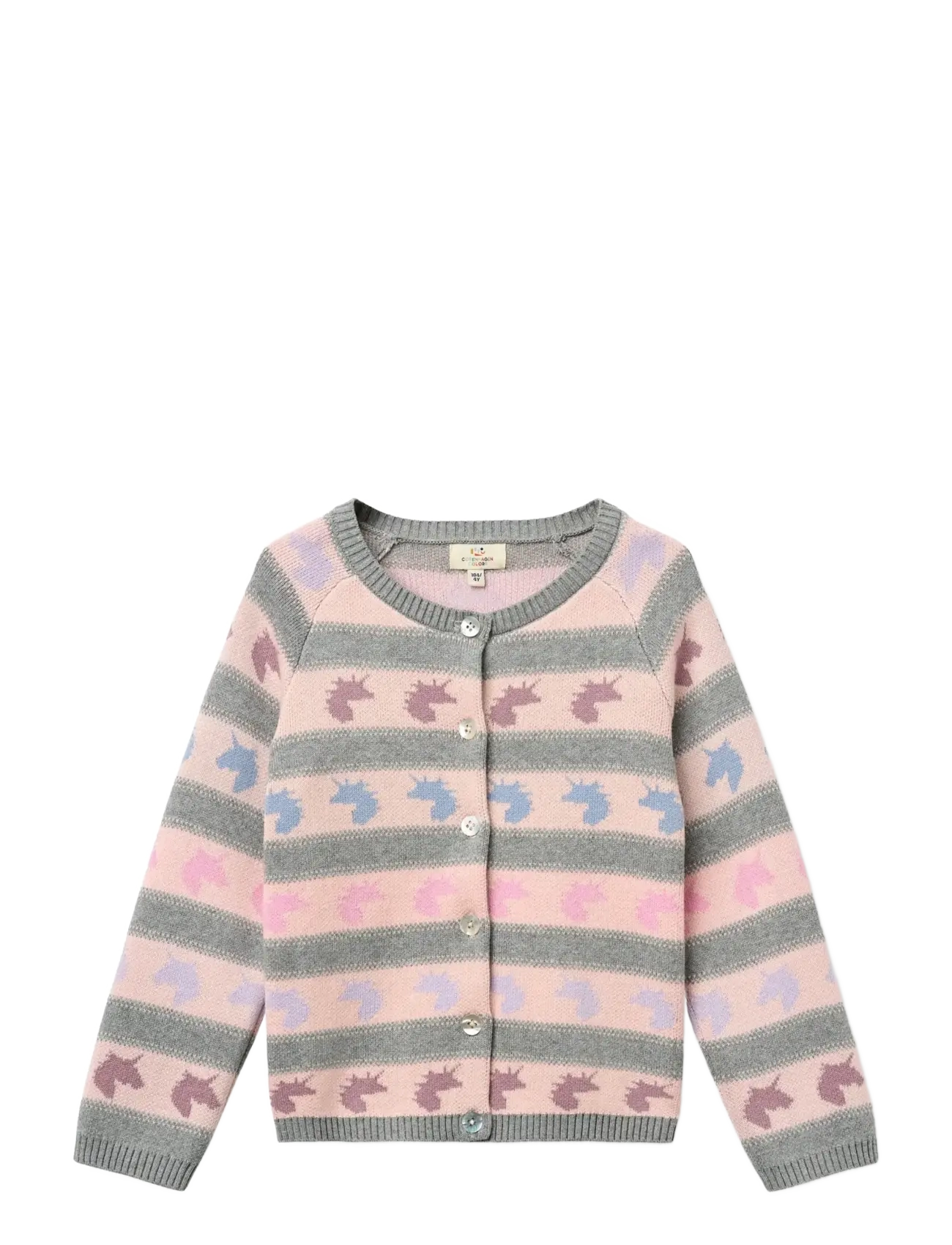 Copenhagen Colors - Unicorn Pattern Cardigan