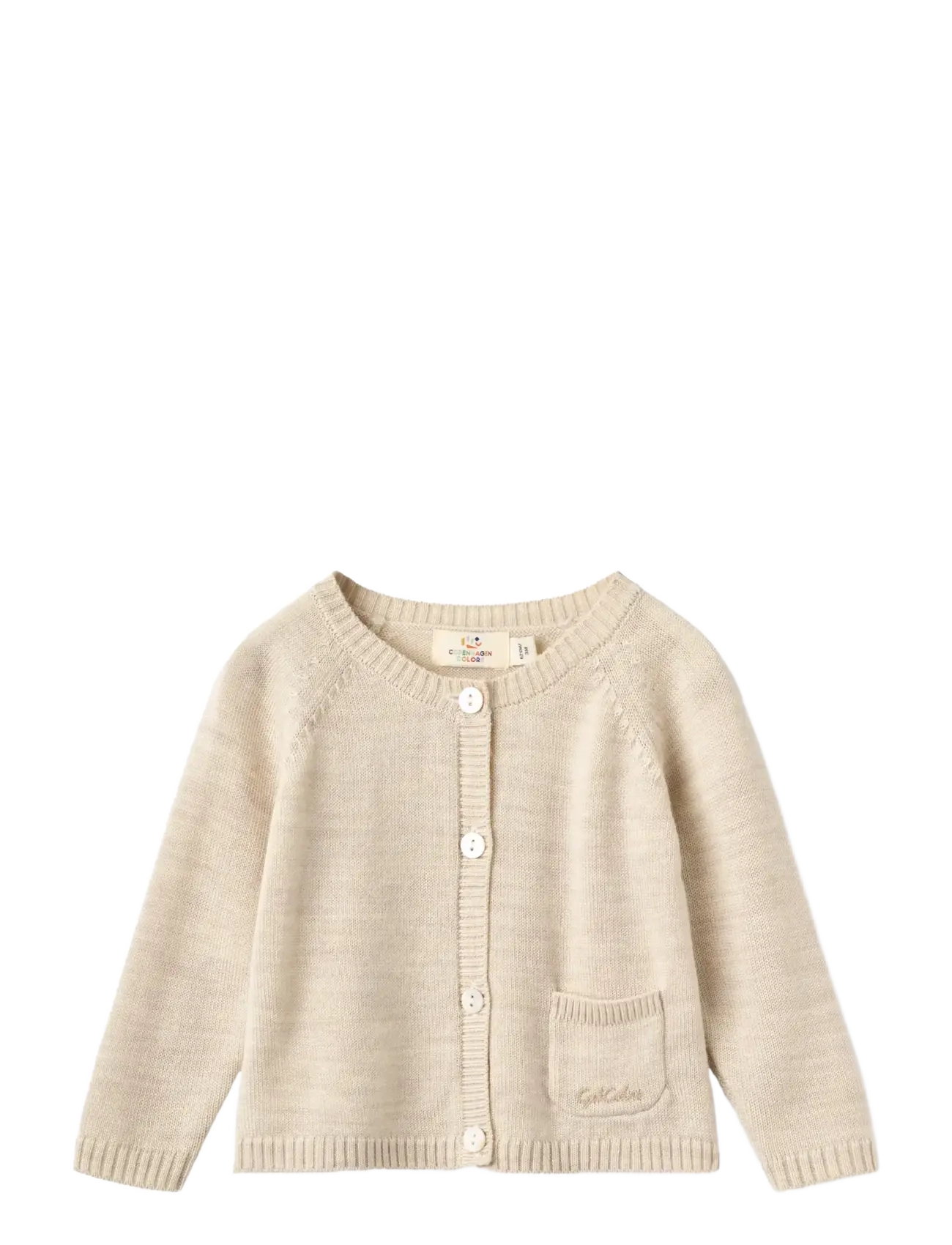 Copenhagen Colors - Classic Merino Baby Set - pyjamasset - pale cream melange - 4