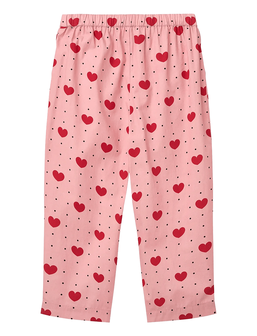 Copenhagen Colors - Bow Pant w. Heart Aop - heart aop - 0