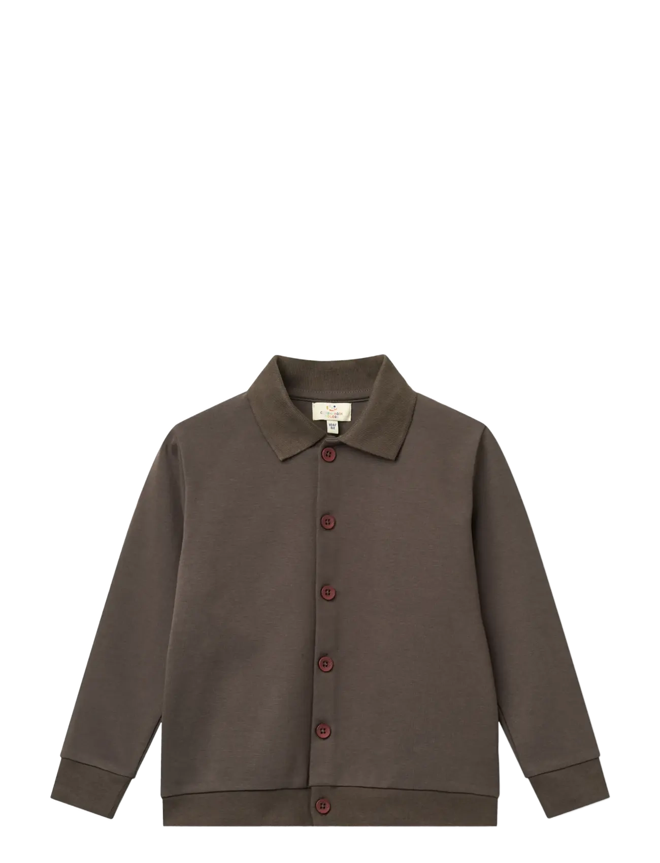 Copenhagen Colors 360* Super Stretchy High School Cardigan - Yttertøy - DK. BROWN / brown