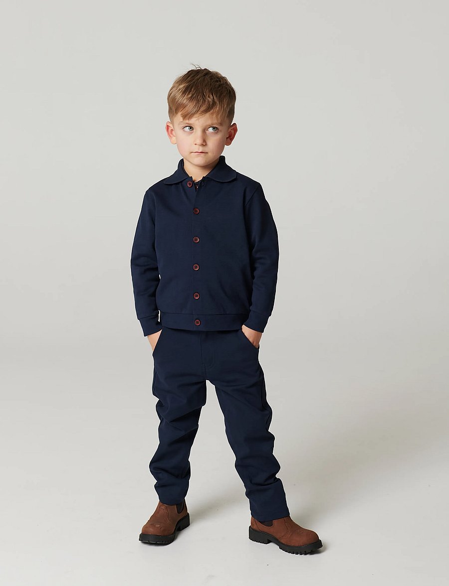 Copenhagen Colors - 360* Super Stretchy Chinos - chinos - navy - 0