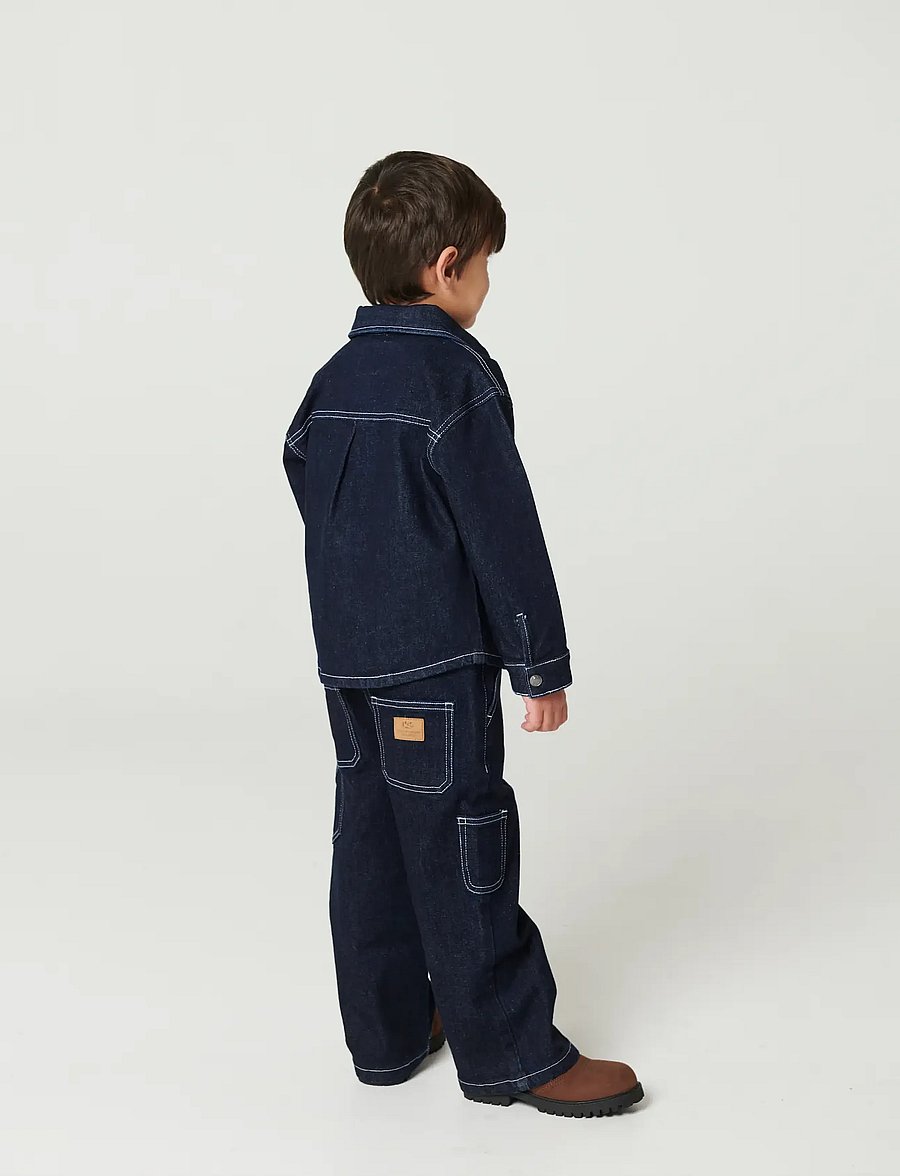 Copenhagen Colors - Organic Regular Denim Shirt - raw denim - 3