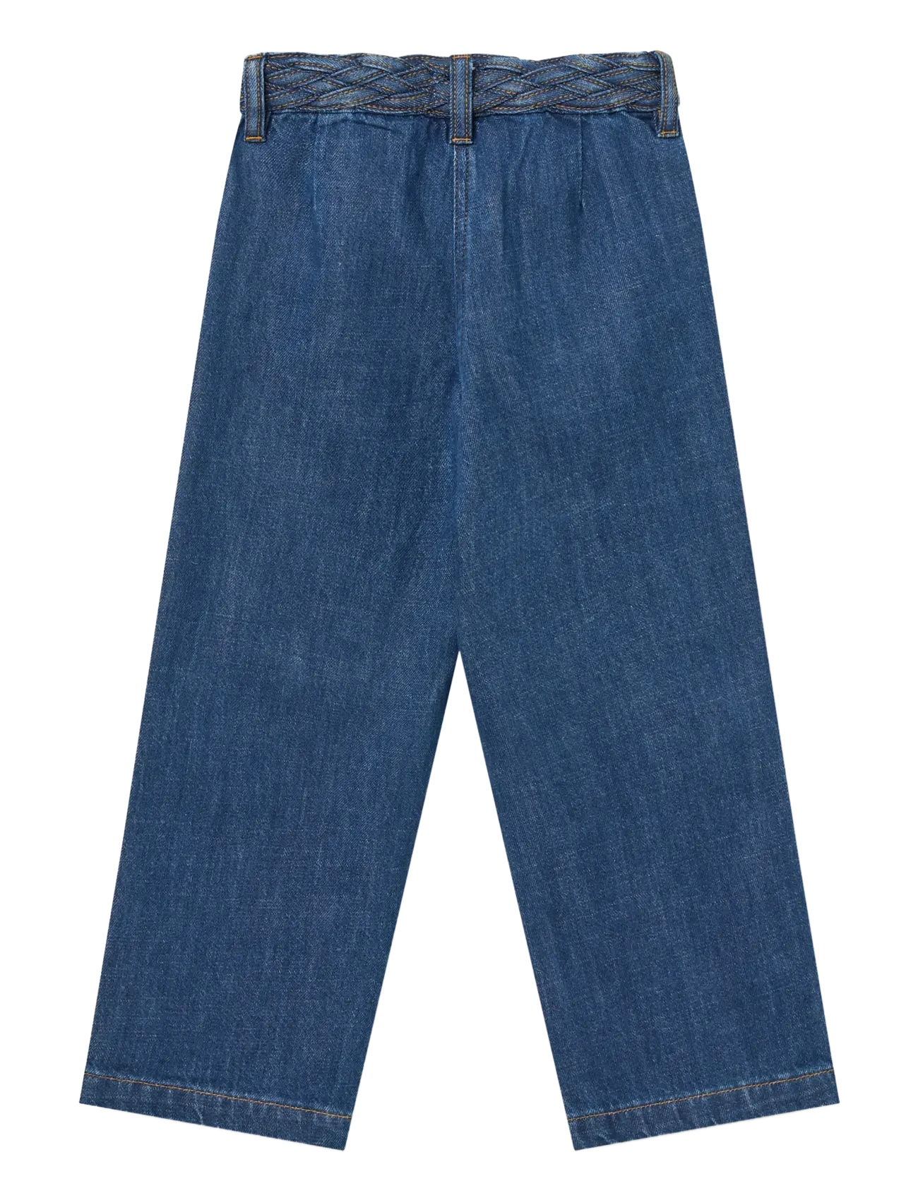 Copenhagen Colors - Denim Jeans w. Braid Waist - Wide Fit - loose jeans - indigo blue wash - 2