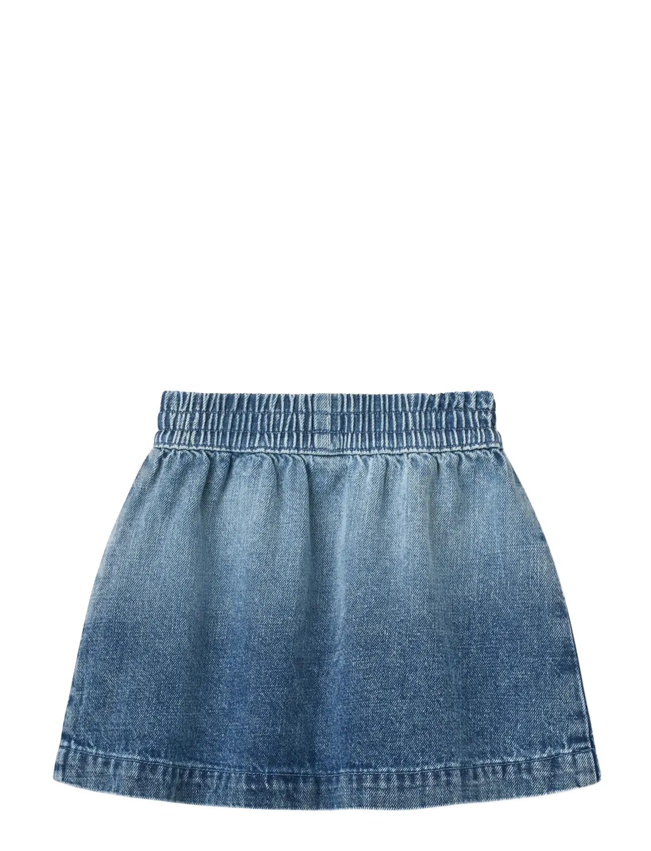 Copenhagen Colors - Denim Skirt w. Block Spray - block spray - 2