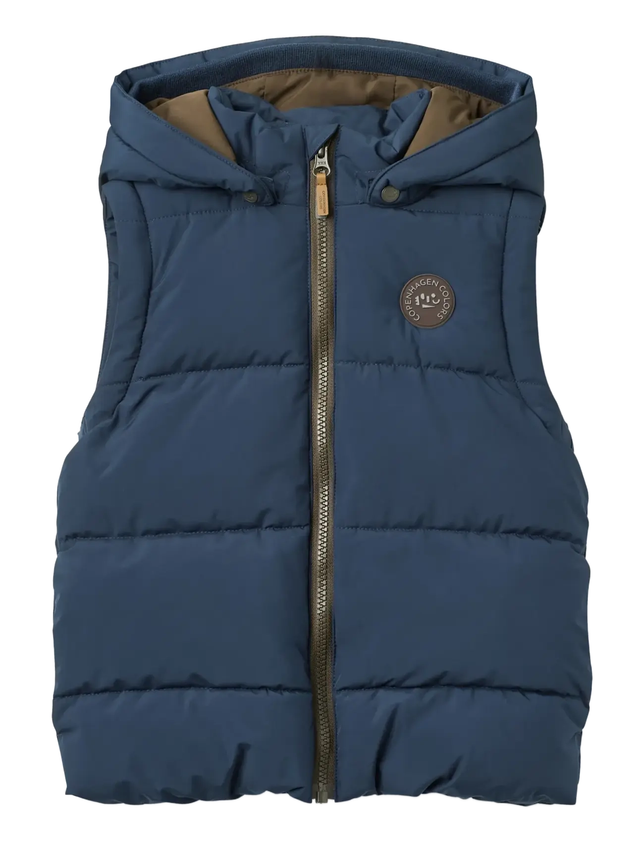 Copenhagen Colors - 2 in 1 Puffer Jacket w. Removable Sleeves - steppjacken - navy - 3