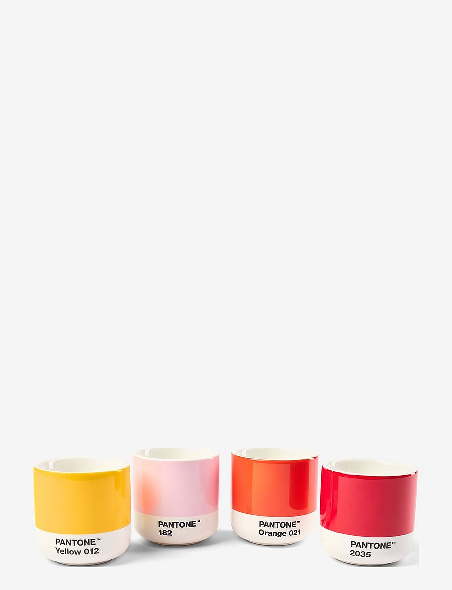 PANTONE - PANTONE MACHIATO CUP - espressotassid - yellow-red-orange-l.pink - 1