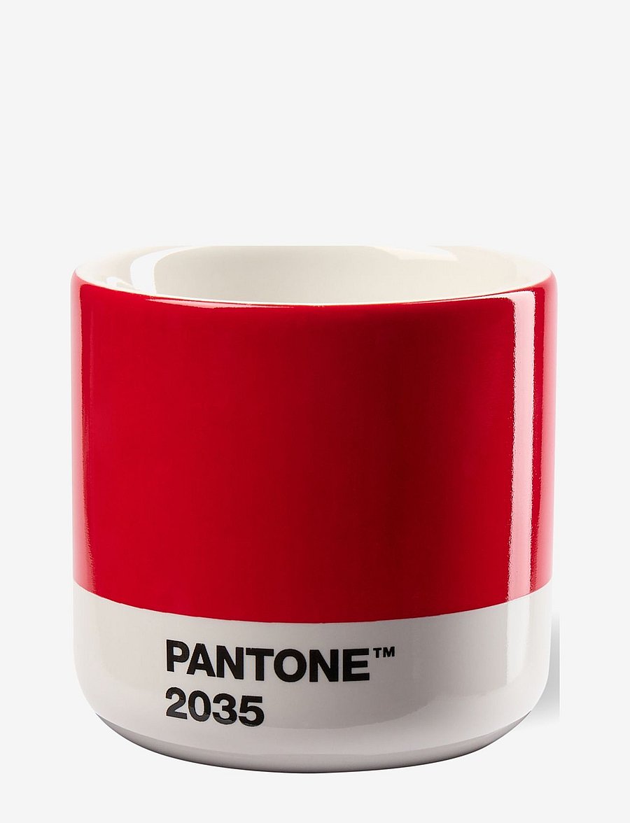 PANTONE - PANTONE MACHIATO CUP - espresso tasītes - red 2035 c - 0