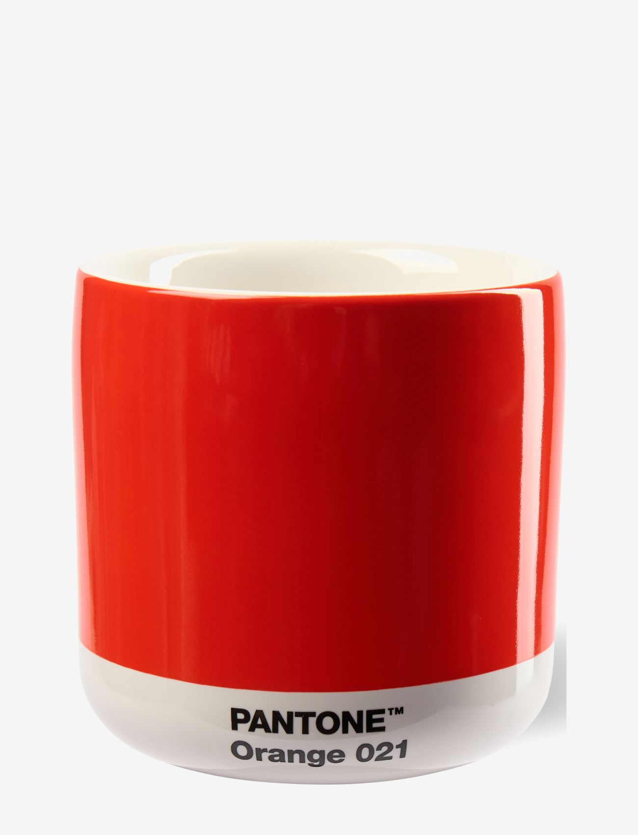 PANTONE - PANTONE LATTE THERMO CUP - kaffekopper - orange 021 c - 0