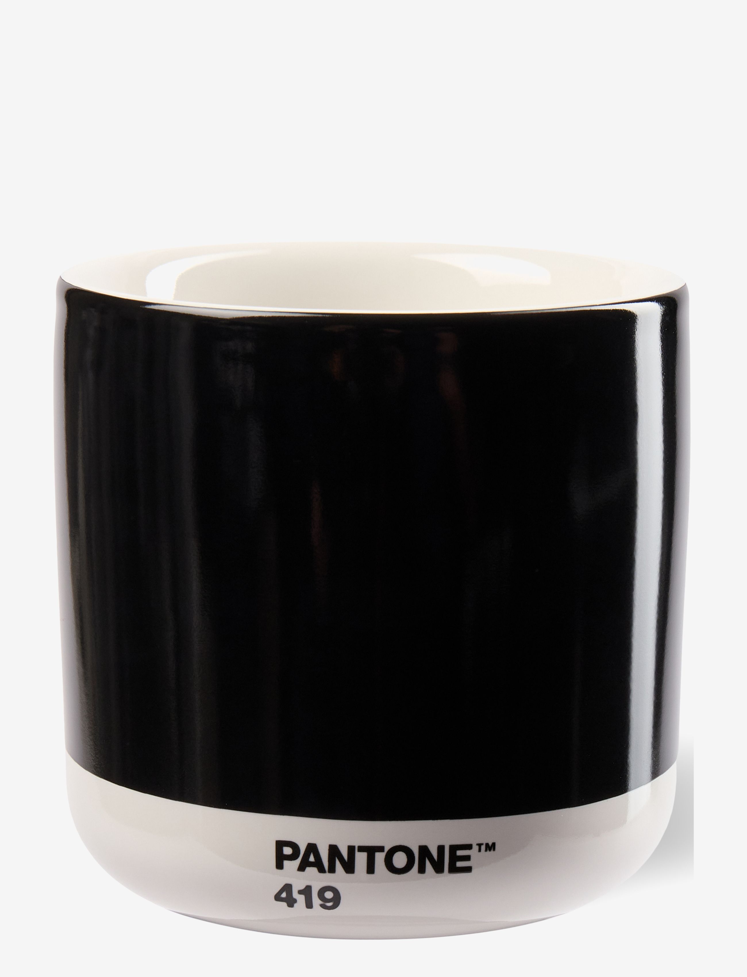 PANTONE LATTE THERMO CUP - BLACK 419 C