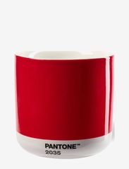 PANTONE LATTE THERMO CUP - RED 2035 C