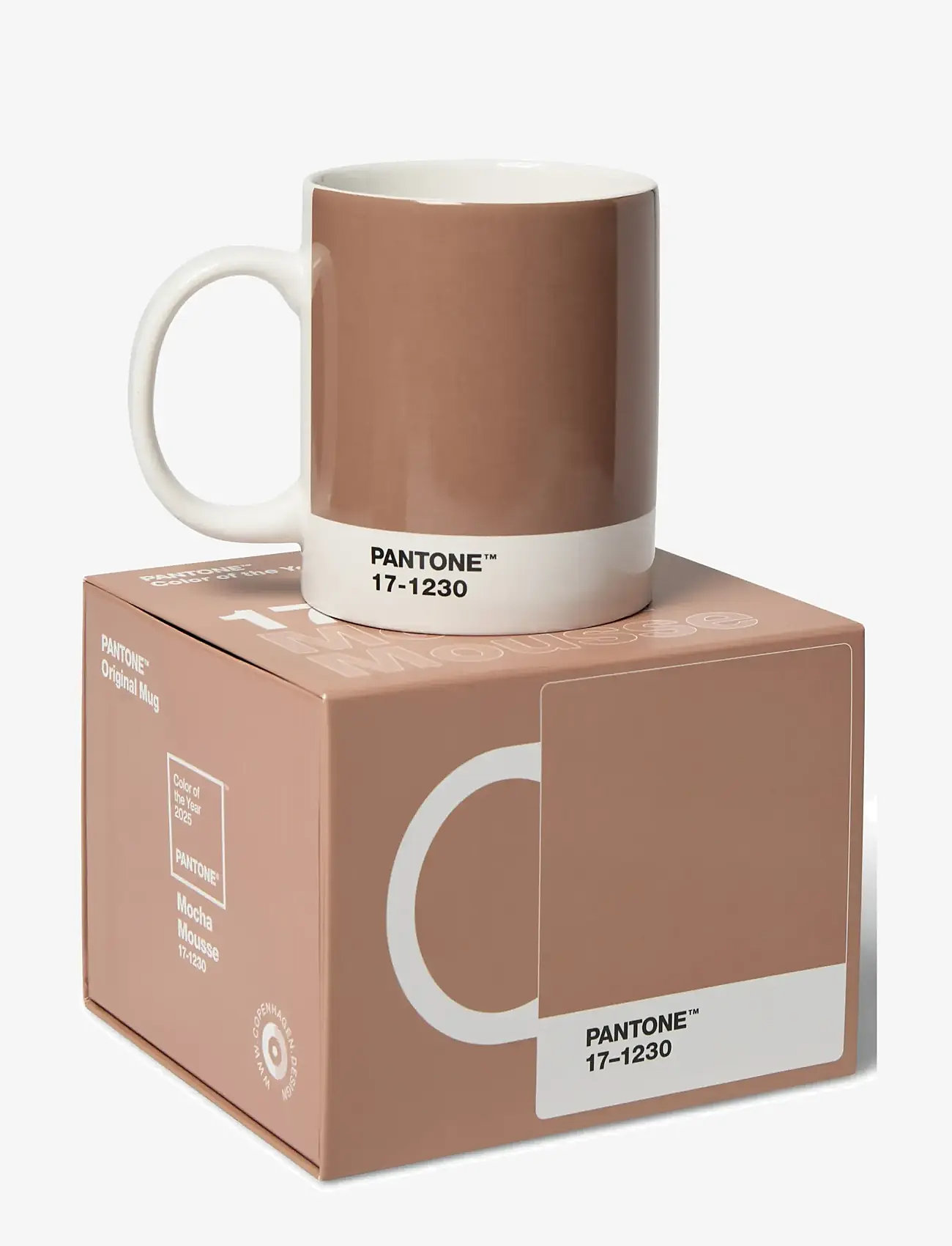 PANTONE - Pantone Mug - kaffekopper - color of the year 2025 - mocha mousse - 1