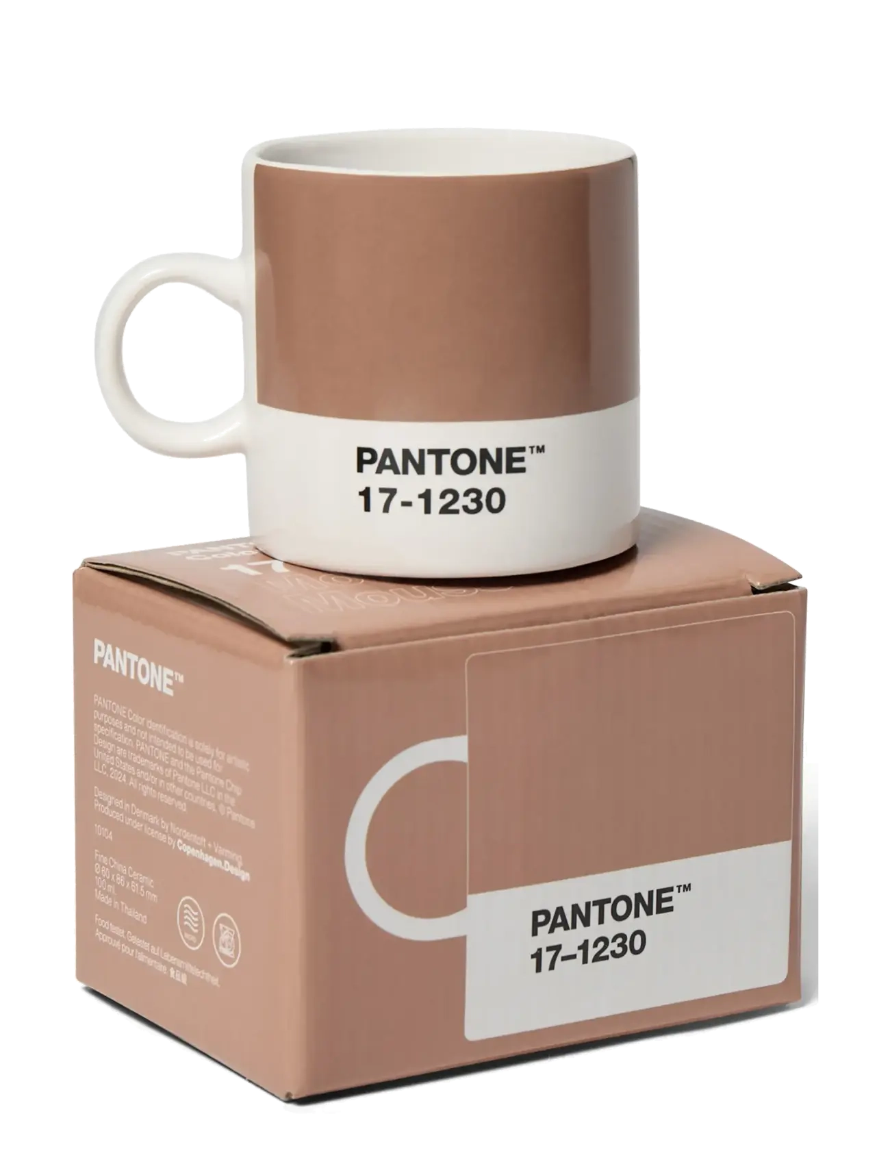PANTONE - Pantone Espresso Cup - nach preis einkaufen - color of the year 2025 - mocha mousse - 1