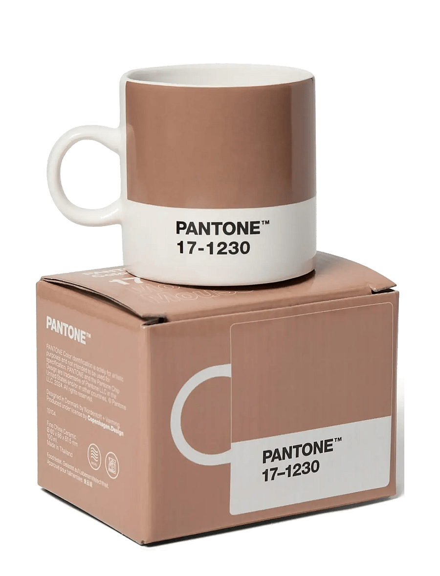 PANTONE - Pantone Espresso Cup - osta hinna alusel - color of the year 2025 - mocha mousse - 1