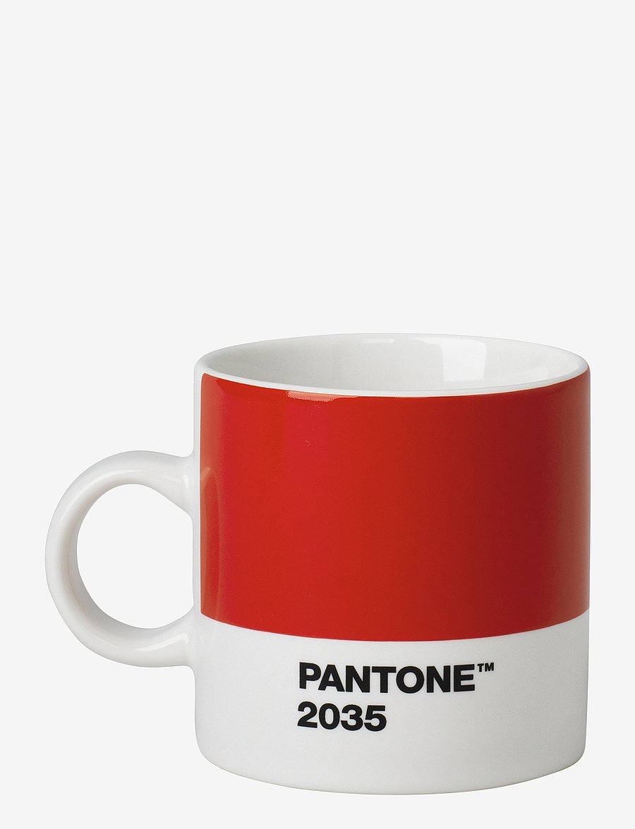 PANTONE - ESPRESSO CUP - filiżanki do espresso - red 2035 c - 0
