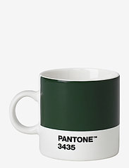 PANTONE - ESPRESSO CUP - laveste priser - dark green 3435 c - 0