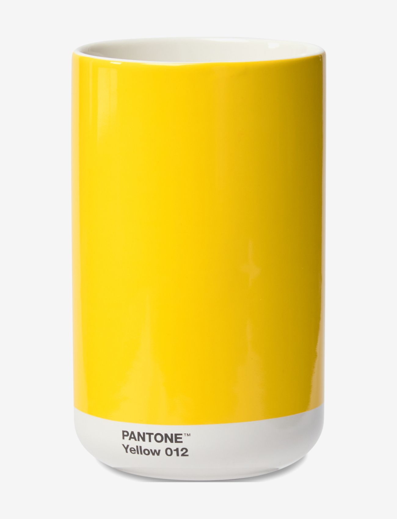 PANTONE - JAR CONTAINER + GIFTBOX - födelsedagspresenter - yellow 012 c - 0