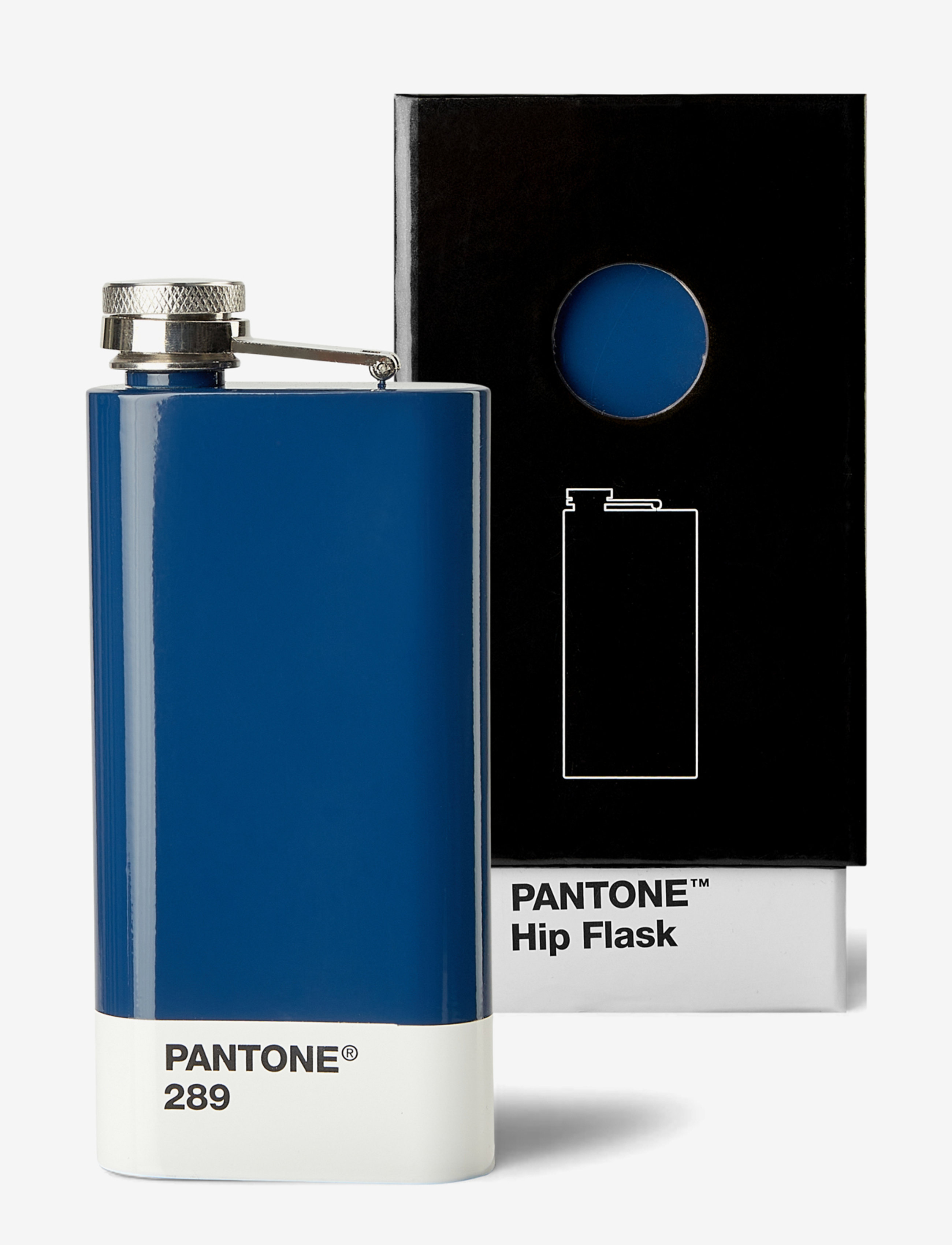 PANTONE - HIP FLASK - drink & bar accessories - blue 289 - 1
