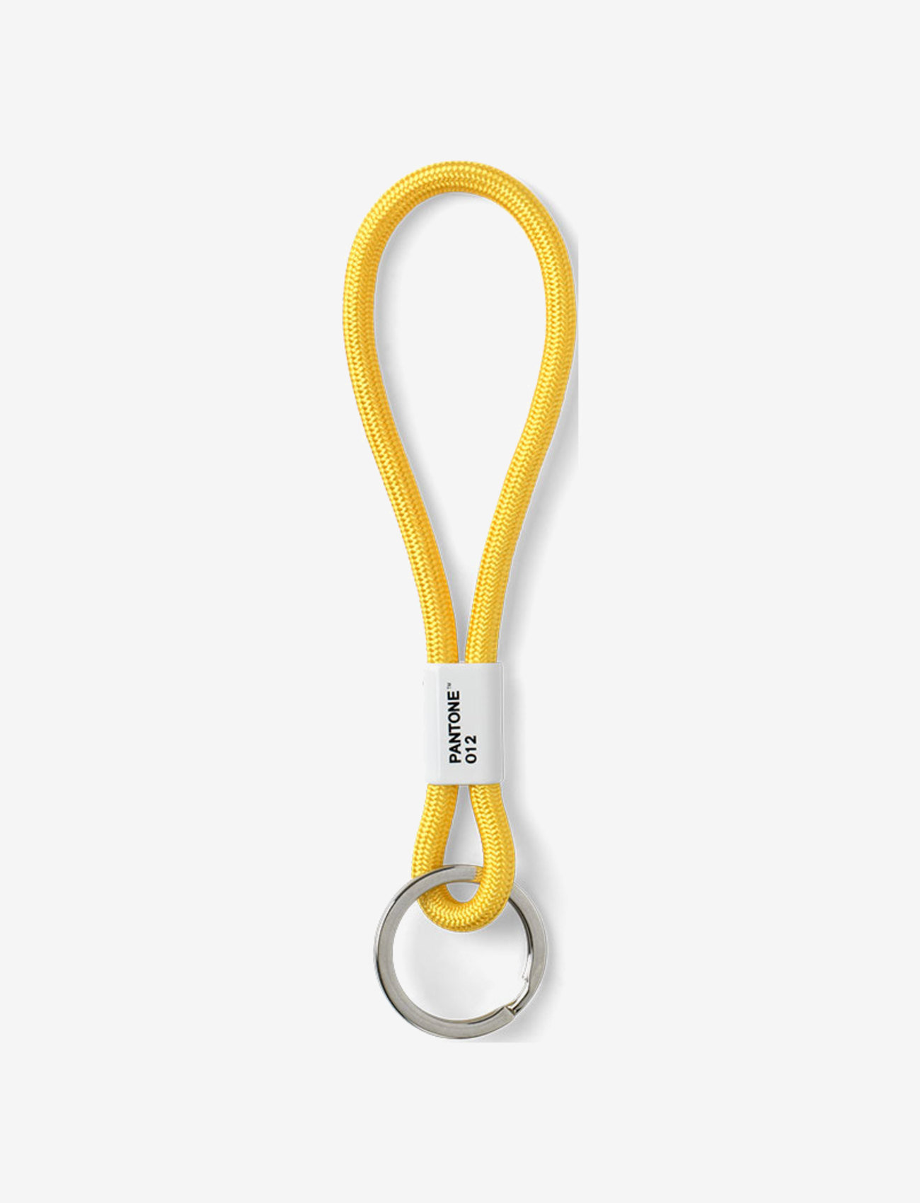 PANTONE - KEY CHAIN SHORT - nøgleringe - yellow 012 c - 0