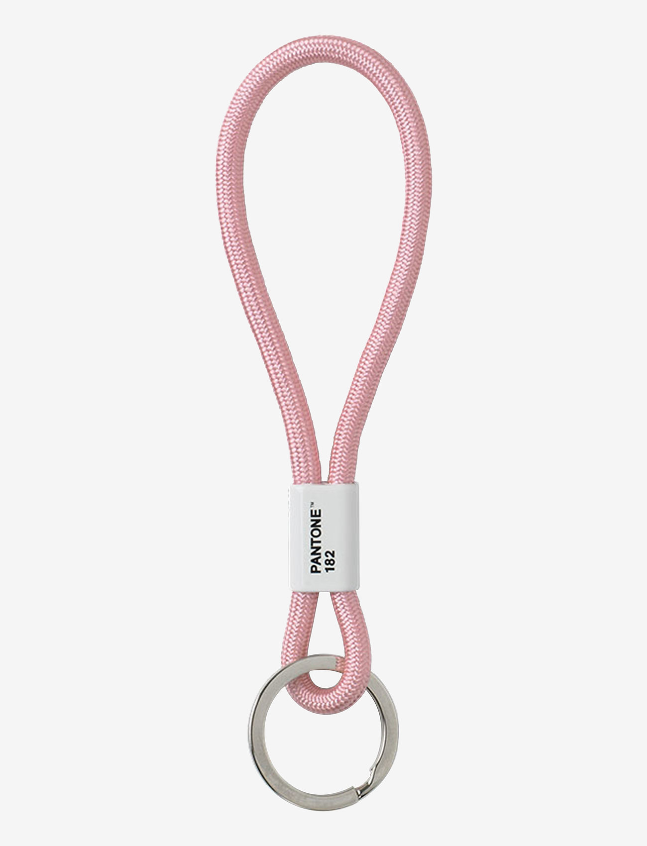 PANTONE - KEY CHAIN SHORT - raktų pakabukai - light pink 182 - 0