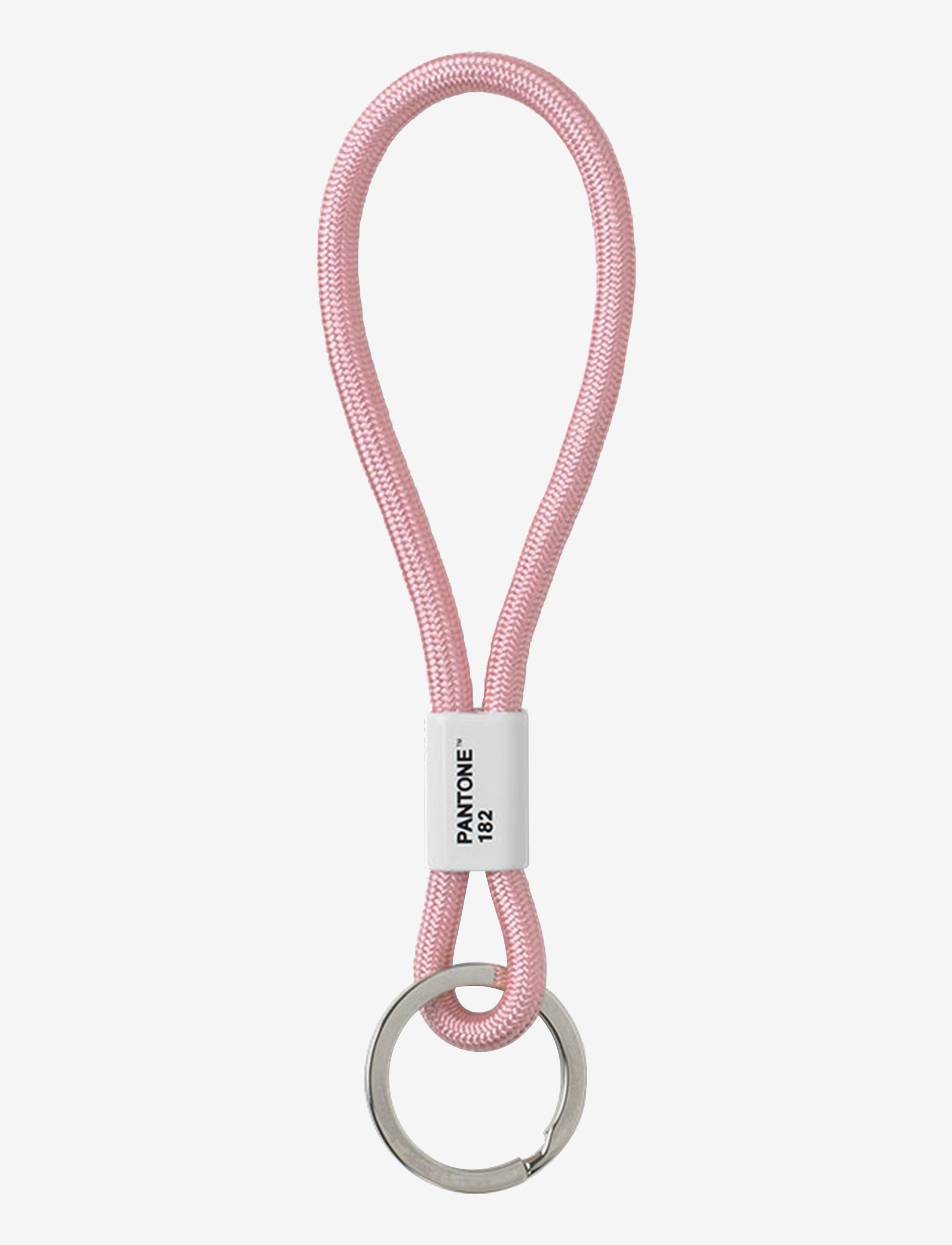PANTONE KEY CHAIN SHORT - PANTONE - LIGHT PINK 182 / pink/rose