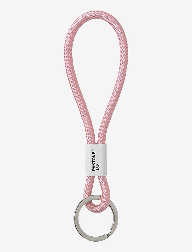 PANTONE - KEY CHAIN SHORT - raktų pakabukai - light pink 182 - 0