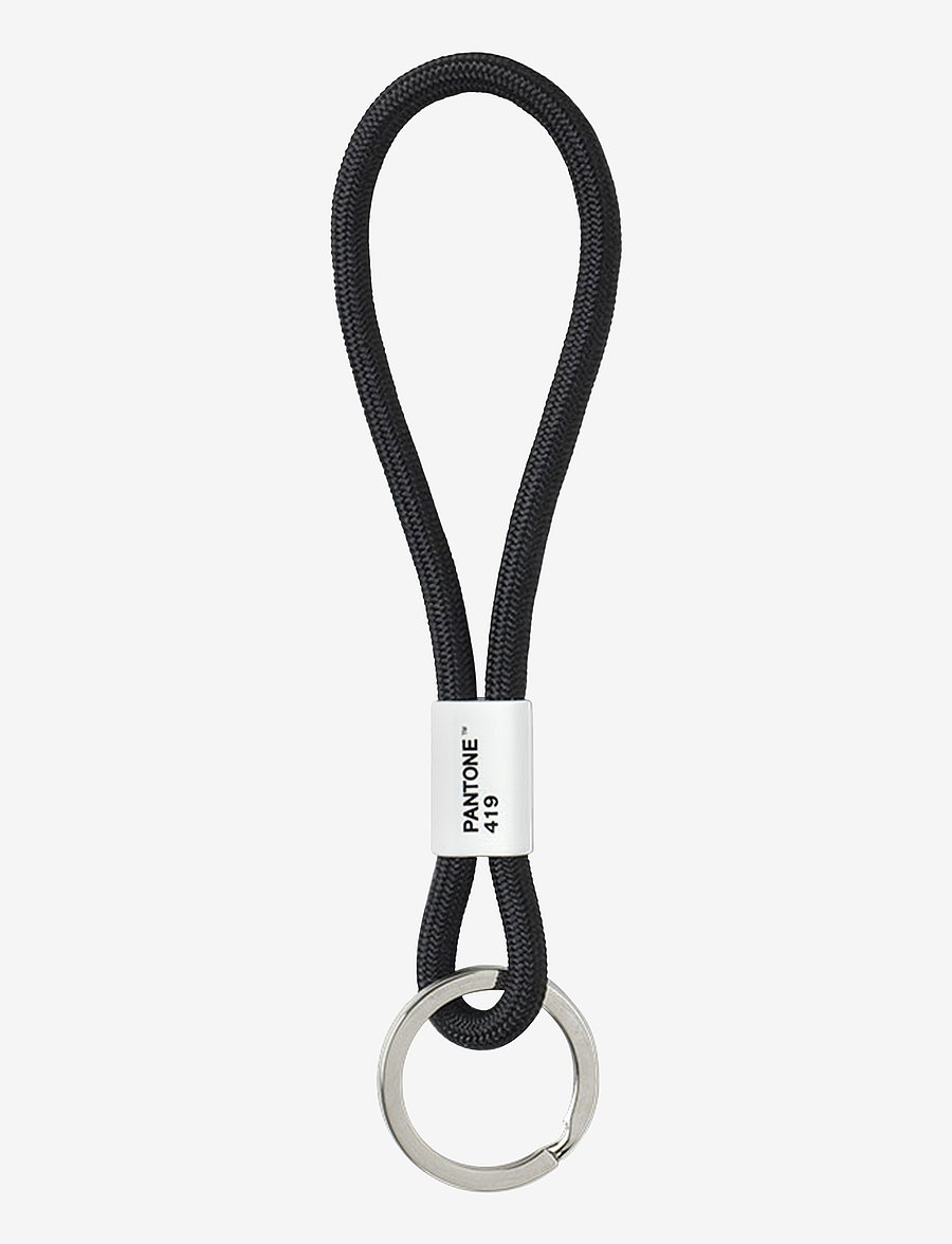 PANTONE - KEY CHAIN SHORT - nøgleringe - black 419 - 0