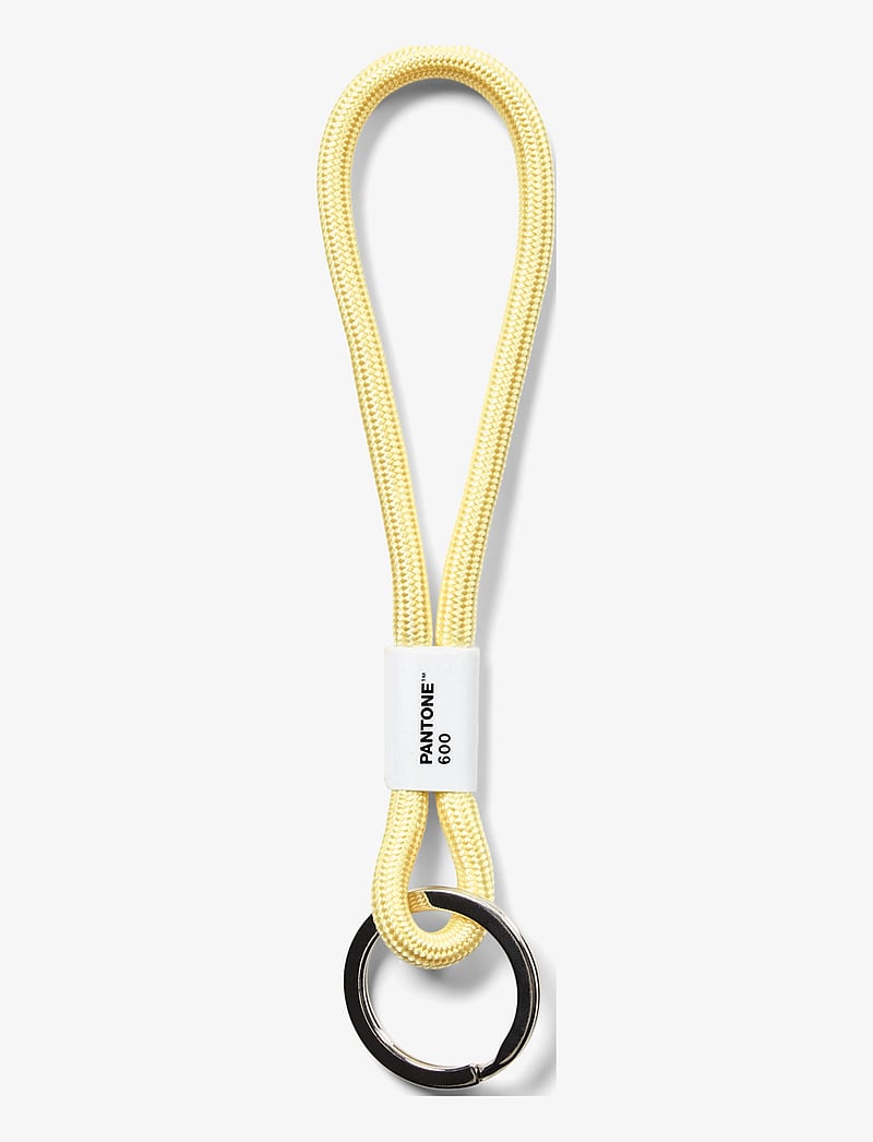 PANTONE - PANTONE KEY CHAIN SHORT - schlüsselanhänger - light yellow 600 - 0