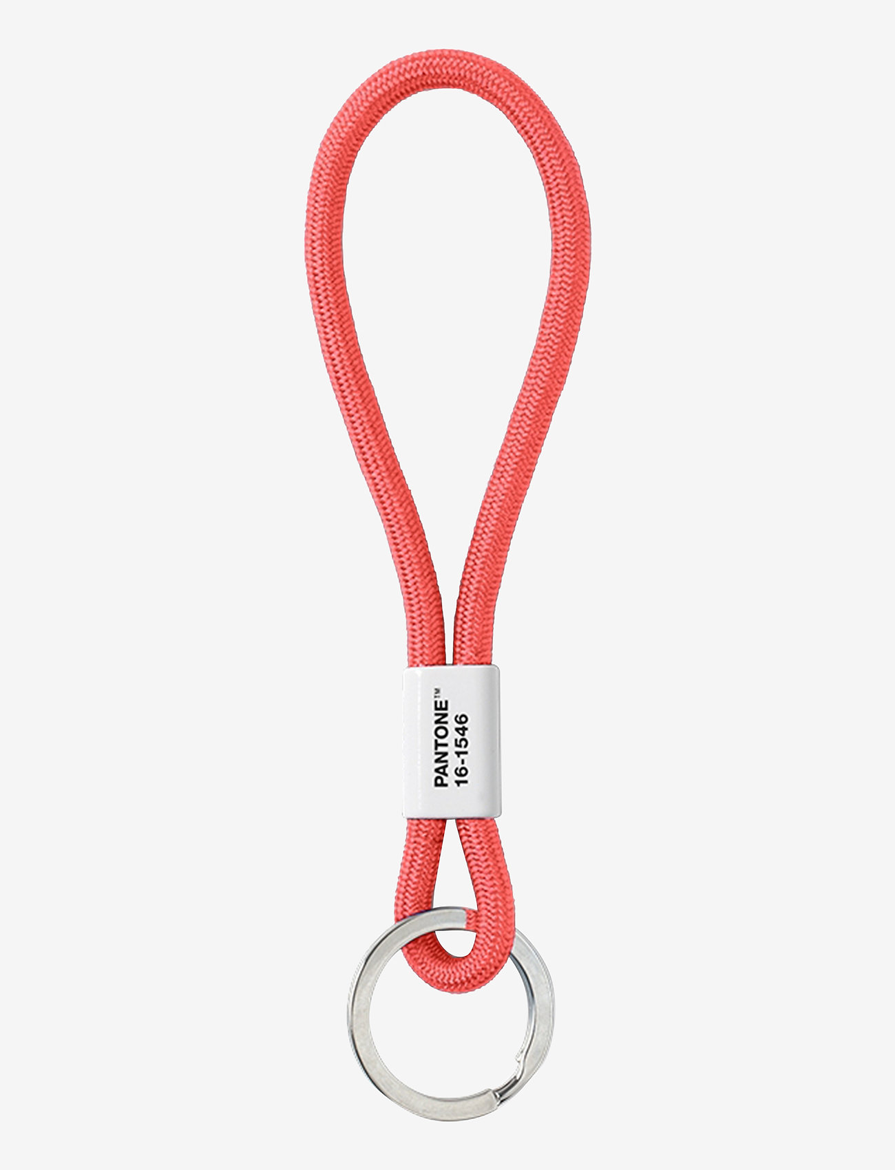 PANTONE - KEY CHAIN SHORT - nøgleringe - living coral 16-1546  (coy19) - 0
