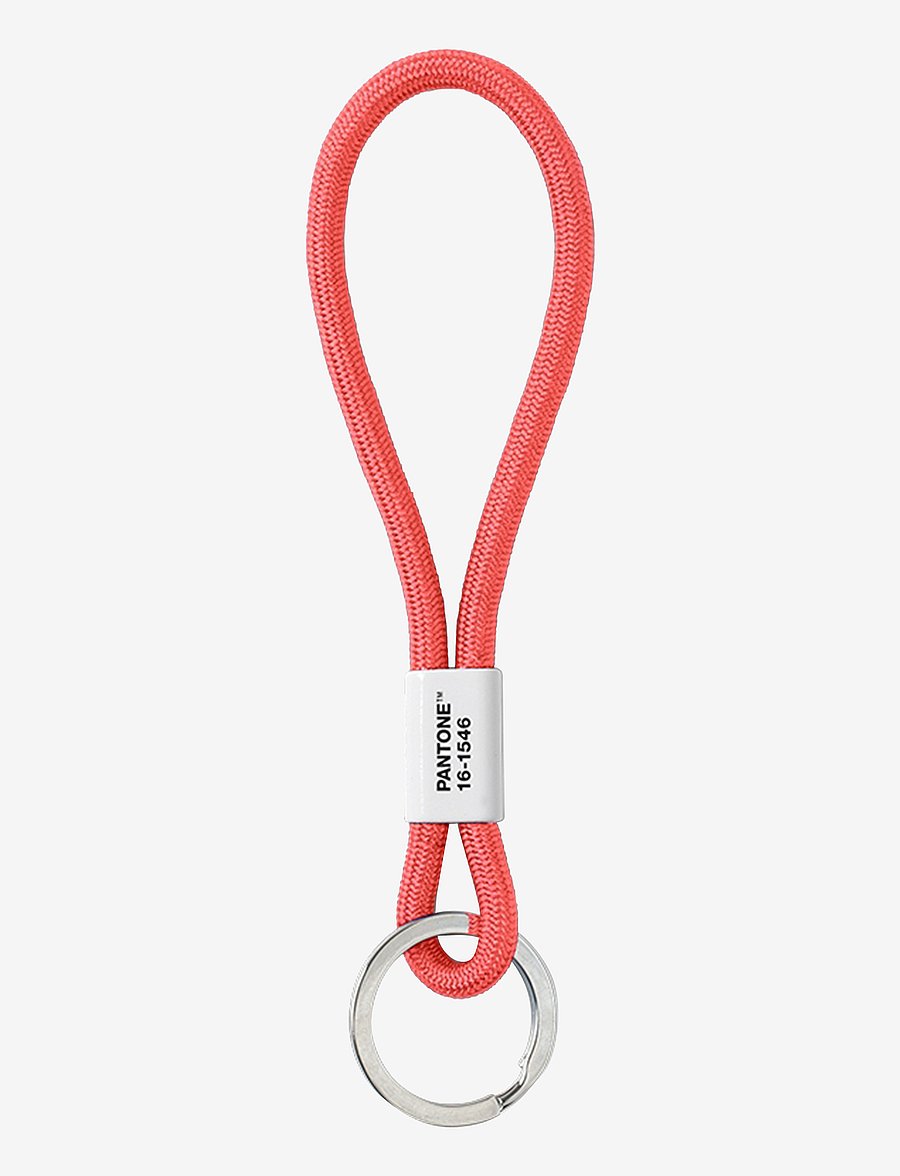 PANTONE - KEY CHAIN SHORT - nøgleringe - living coral 16-1546 (coy19) - 0