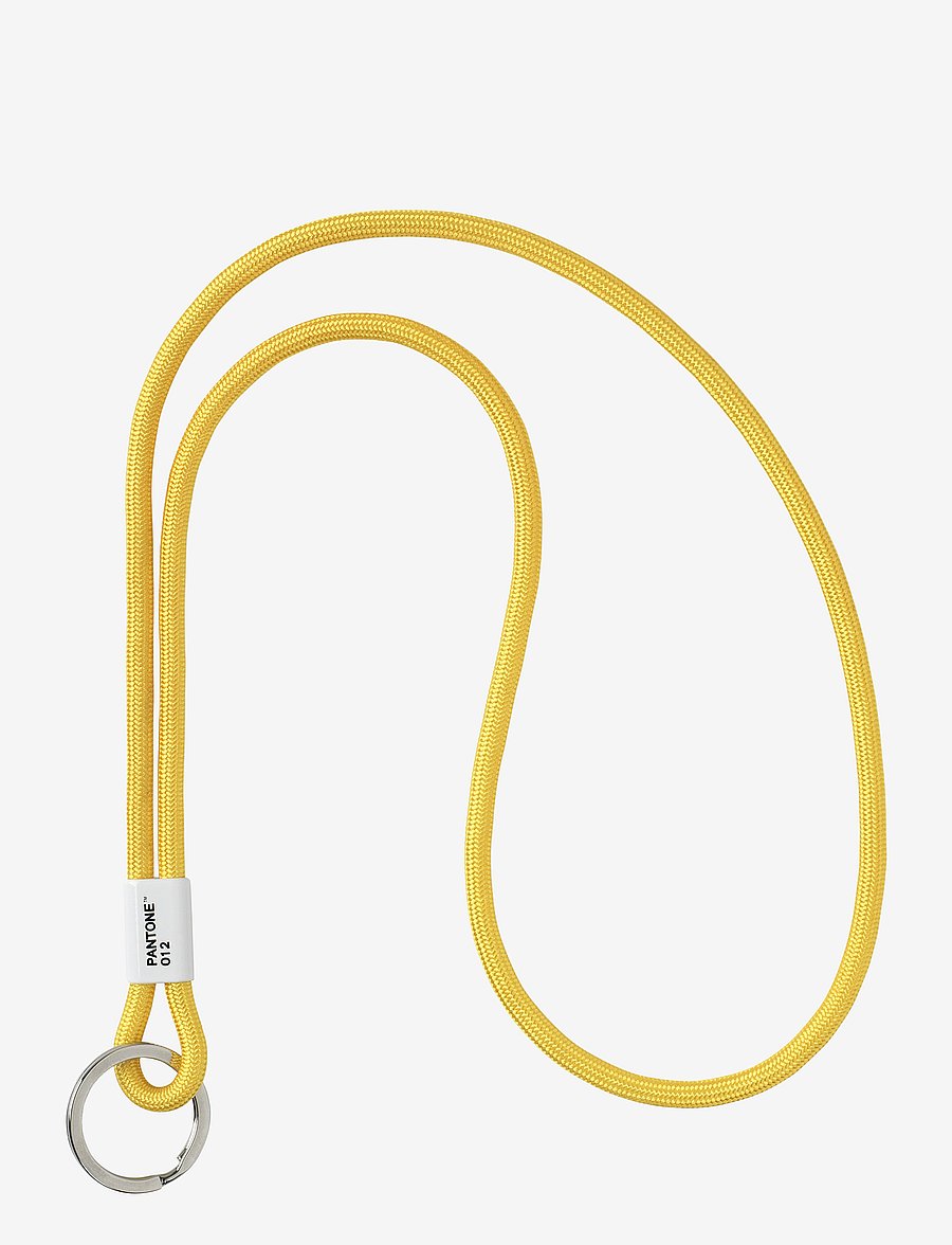 PANTONE - KEY CHAIN LONG - schlüsselringe - yellow 012 c - 0