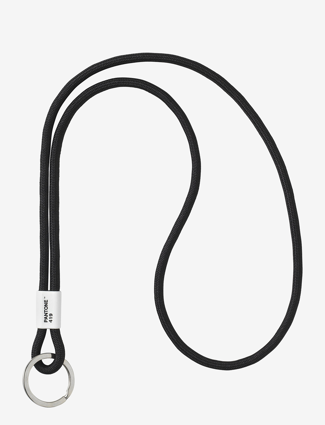PANTONE - KEY CHAIN LONG - key rings - black 419 - 0
