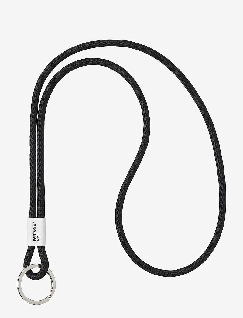 PANTONE - KEY CHAIN LONG - võtmehoidjad - black 419 - 0