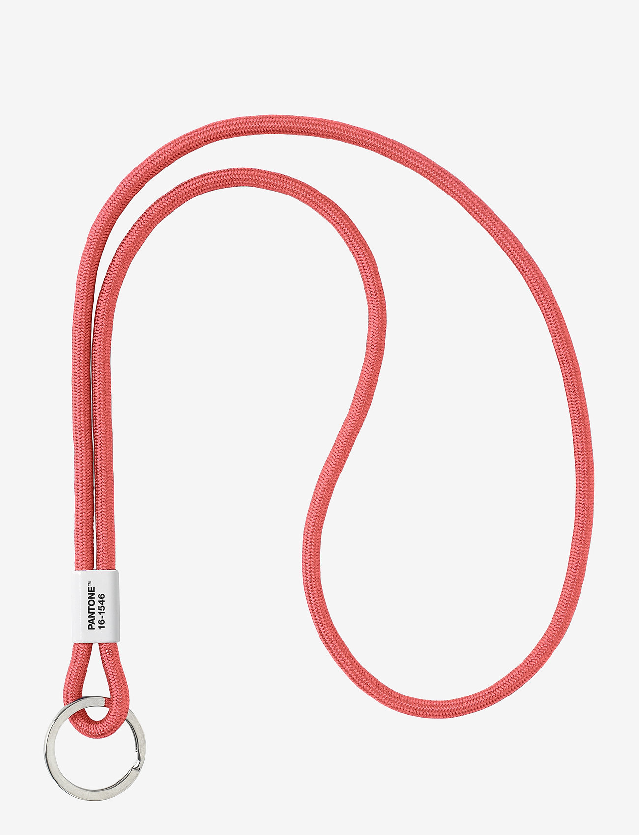 PANTONE - KEY CHAIN LONG - nøgleringe - living coral 16-1546  (coy19) - 0