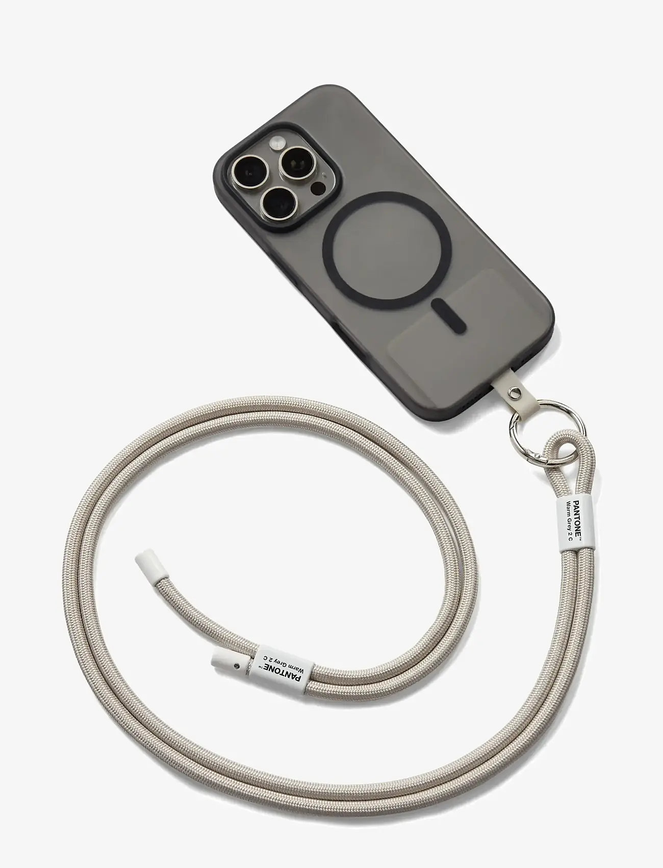 PANTONE - Pantone Adjustable Phonestrap - technische & hilfreiche accessoires - warm grey 002c - 0