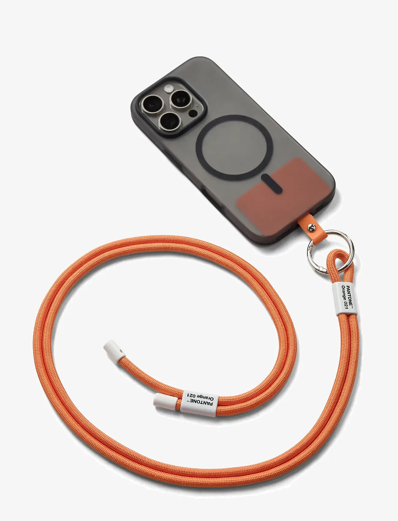 PANTONE - Pantone Adjustable Phonestrap - teknologi- og praktisk tilbehør - orange 021 c - 0