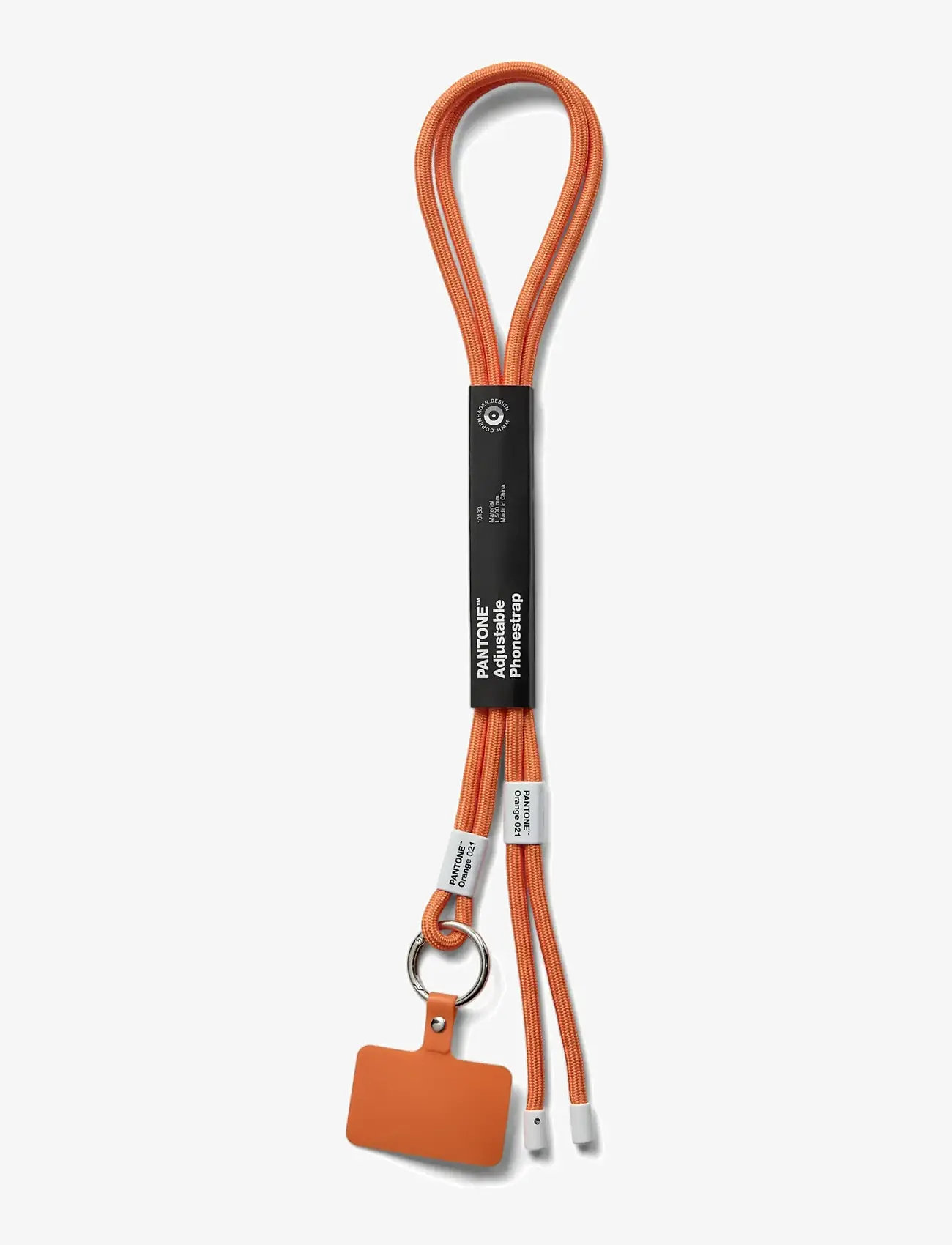 PANTONE - Pantone Adjustable Phonestrap - teknologi- og praktisk tilbehør - orange 021 c - 2
