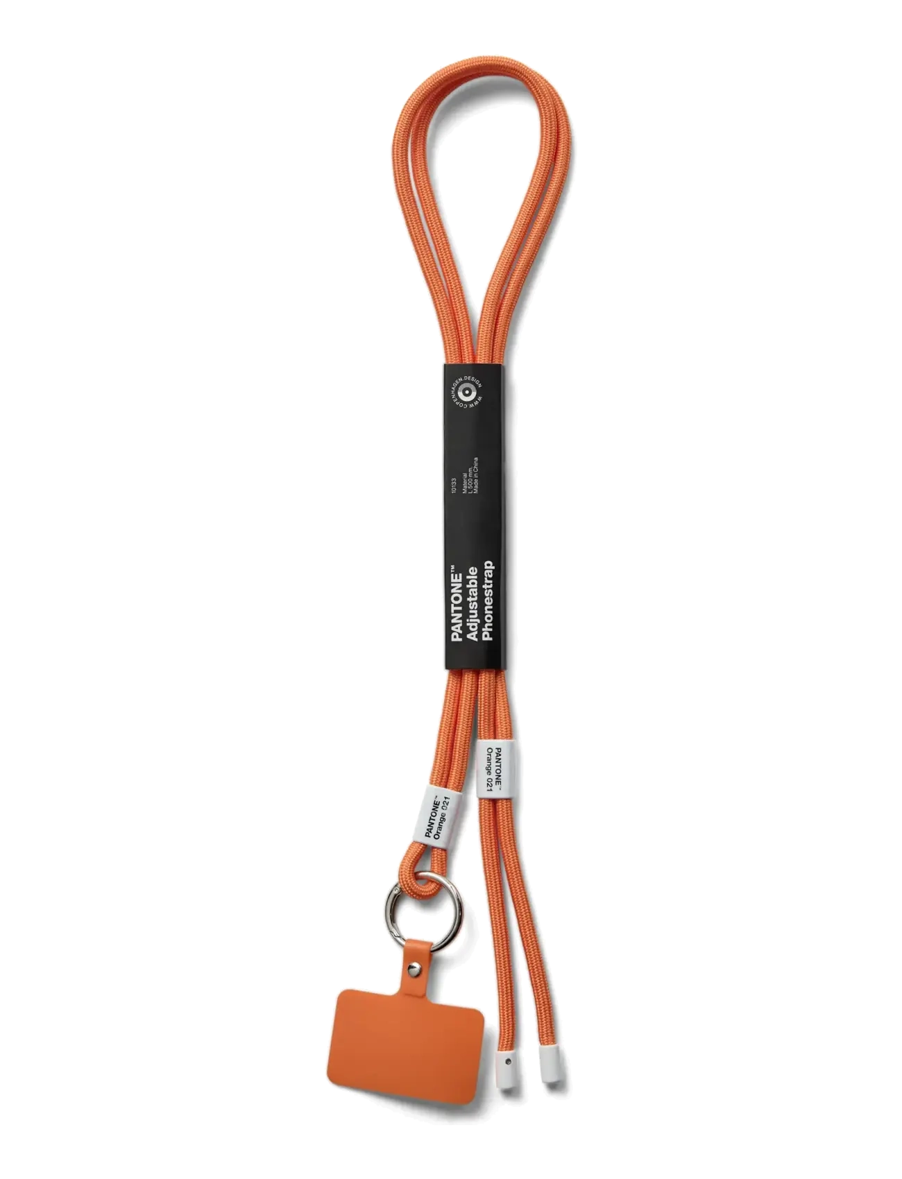PANTONE - Pantone Adjustable Phonestrap - technikos ir naudingi priedai - orange 021 c - 2