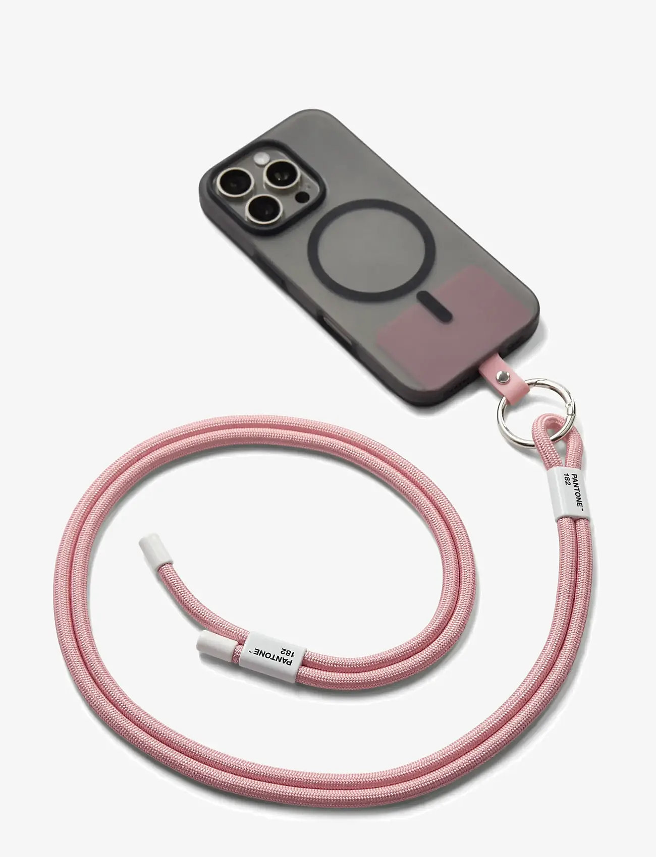 PANTONE - Pantone Adjustable Phonestrap - handyhalter - light pink 182 - 0