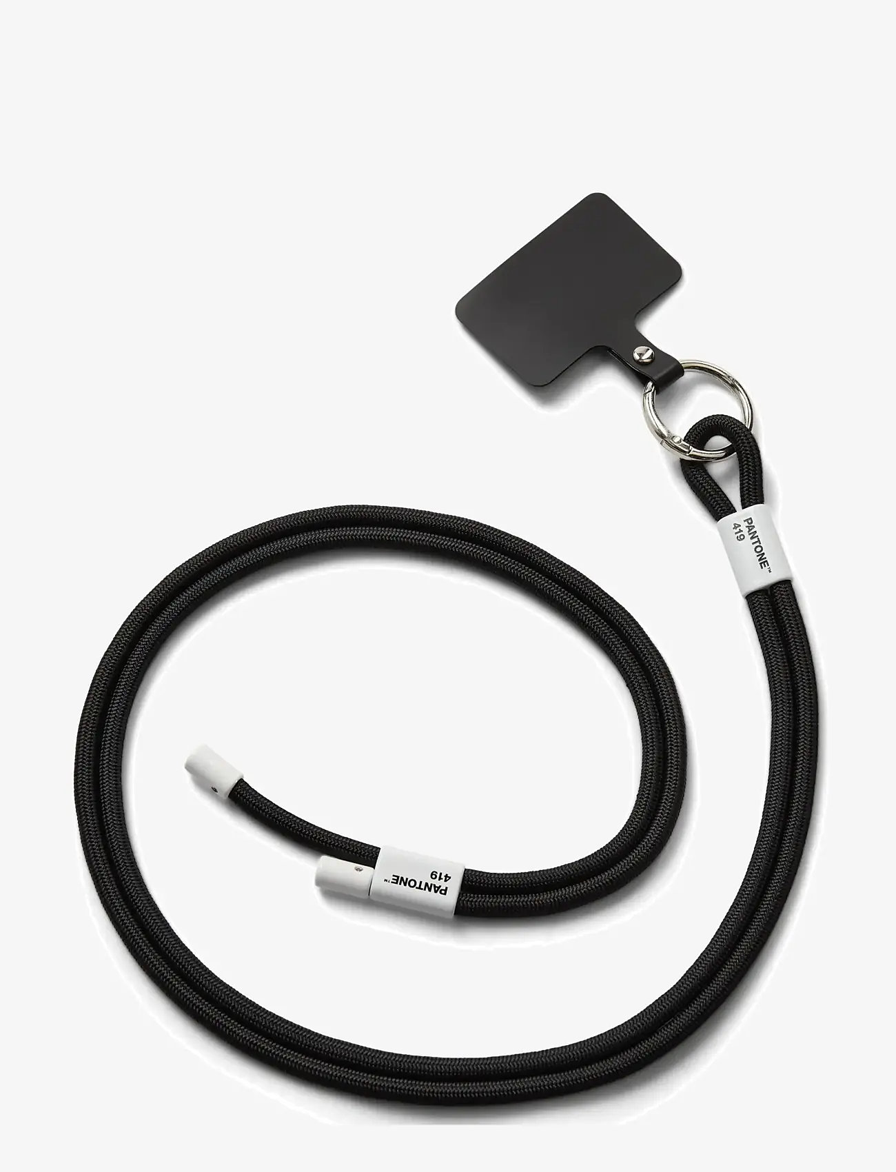 PANTONE - Pantone Adjustable Phonestrap - telefonu turētāji - black 419 - 2