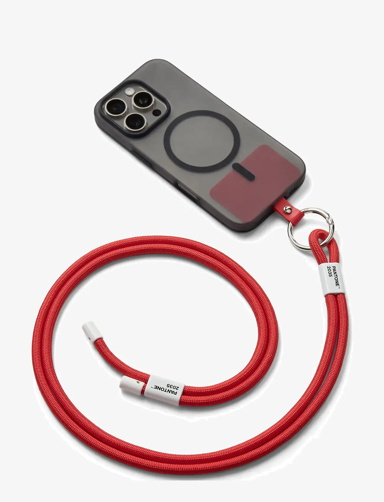 PANTONE - Pantone Adjustable Phonestrap - technische & hilfreiche accessoires - red 2035 - 0