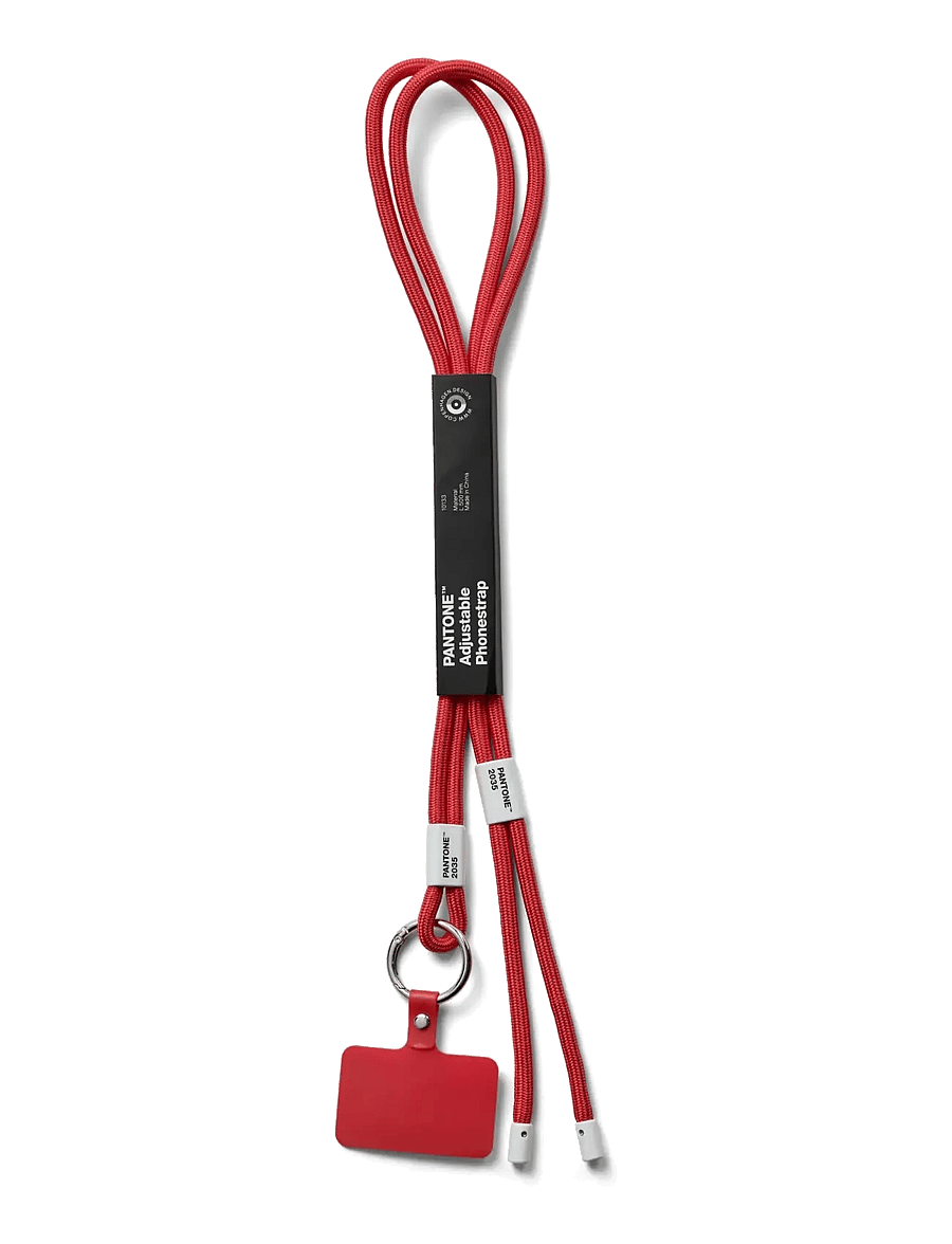 PANTONE - Pantone Adjustable Phonestrap - akcesoria techniczne i użytkowe - red 2035 - 2